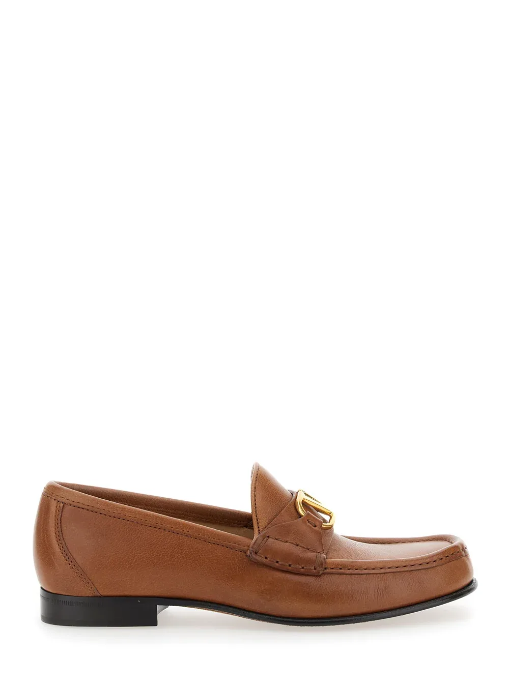 Leather with VLogo Signature Loafer by Valentino Garavani