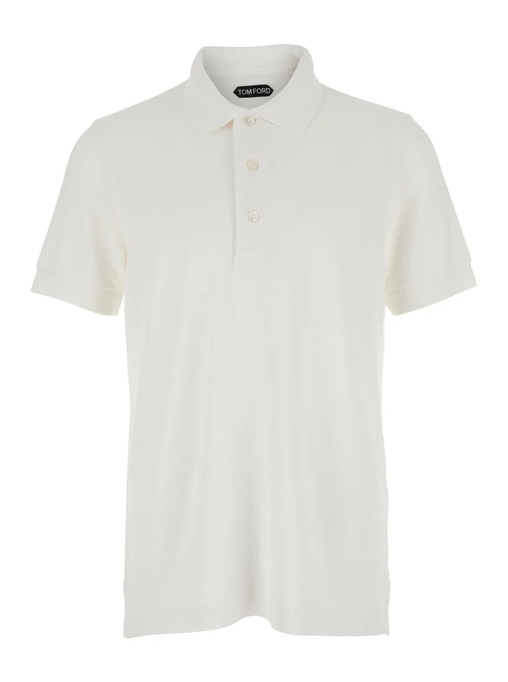 Lyocell-Cotton Blend Polo Shirt by Tom Ford