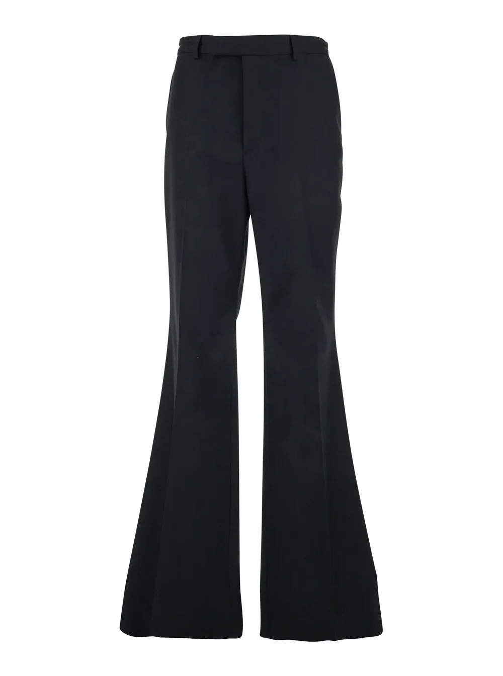 Nylon-Wool Gabardine Flared Trousers by Valentino