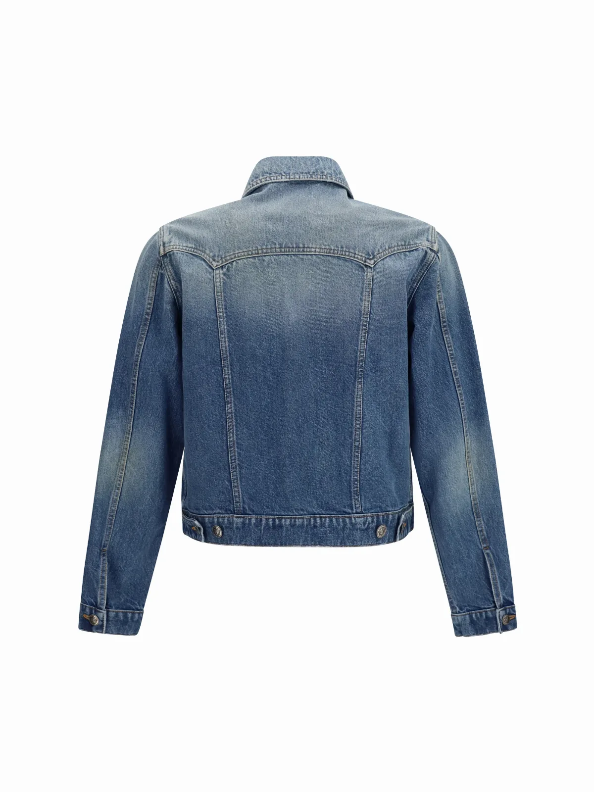 Stonewashed Cotton Denim Jacket