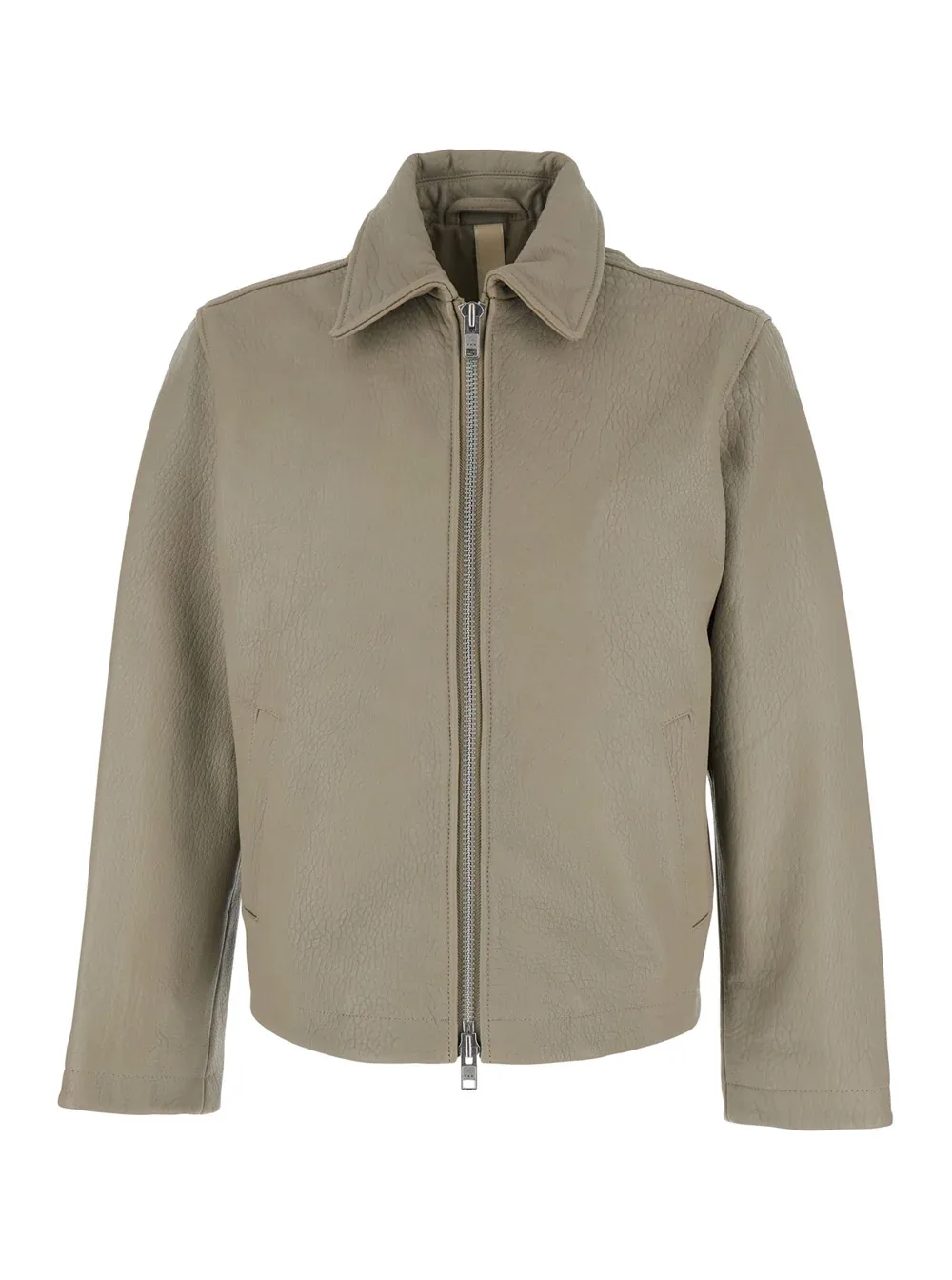 Leather Crop Jacket by Sunflower