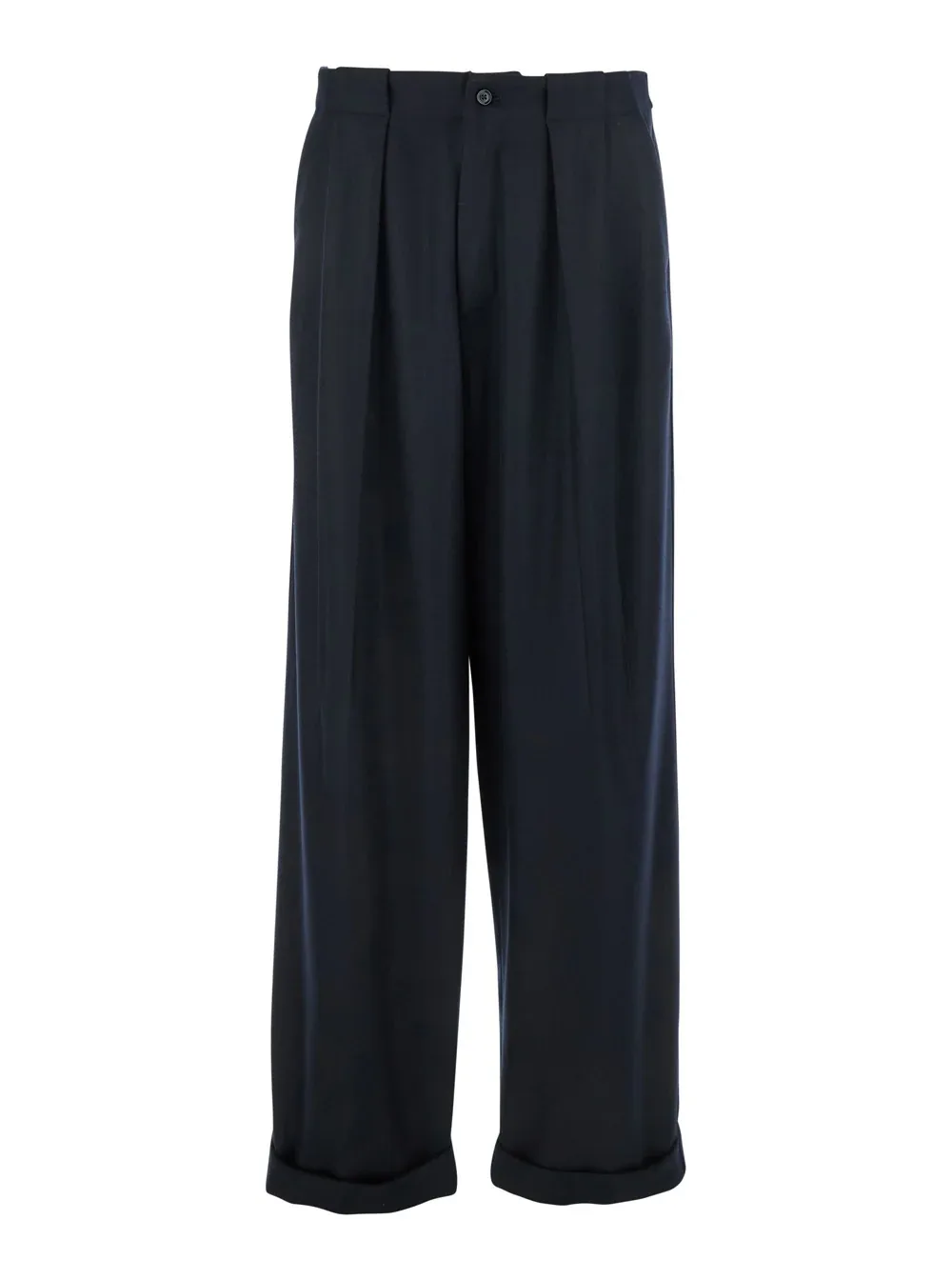 Virgin Wool Trousers by Dolce & Gabbana
