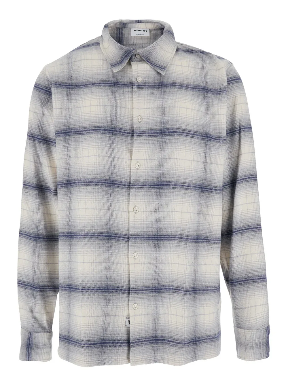 Check Cotton Shirt by Won Hundred