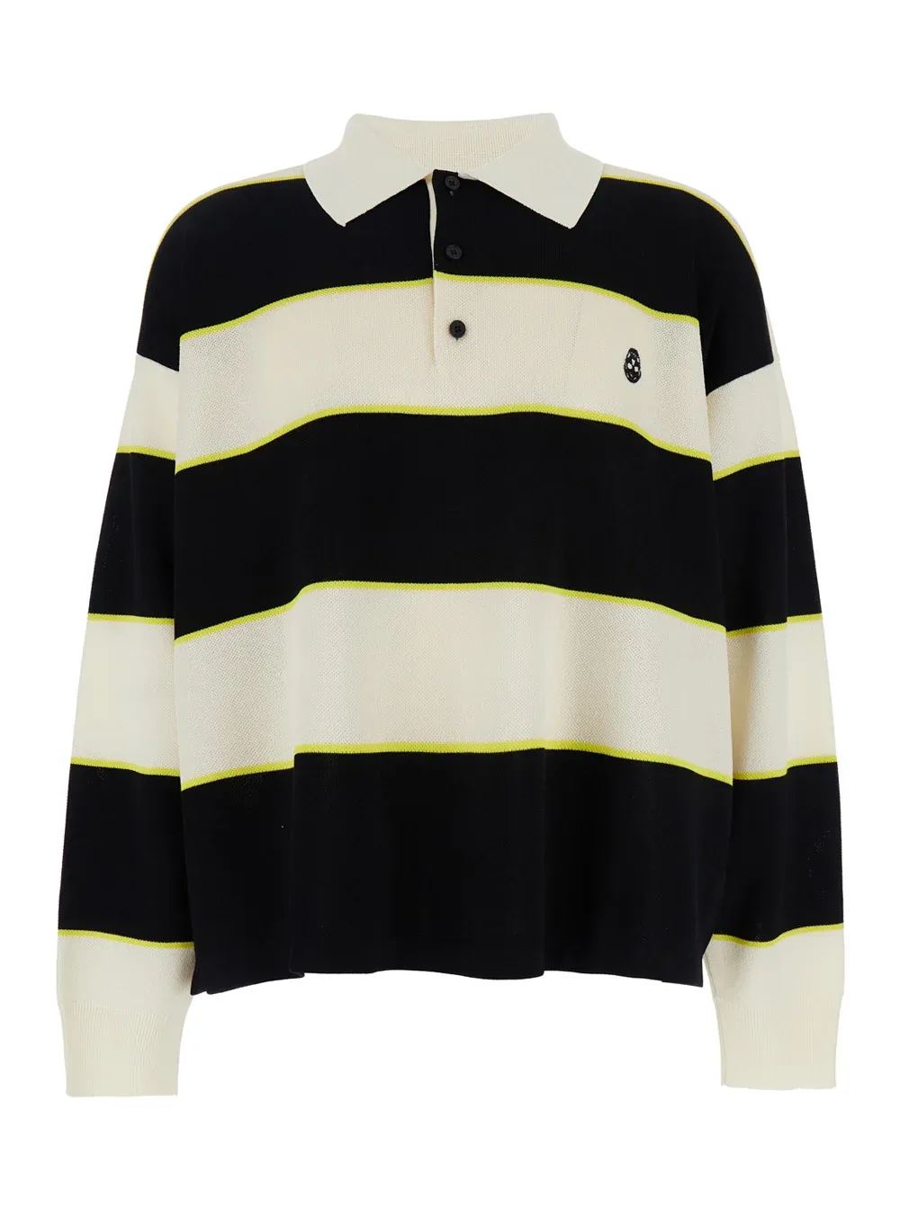 Striped Polo Shirt by alexander mcqueen
