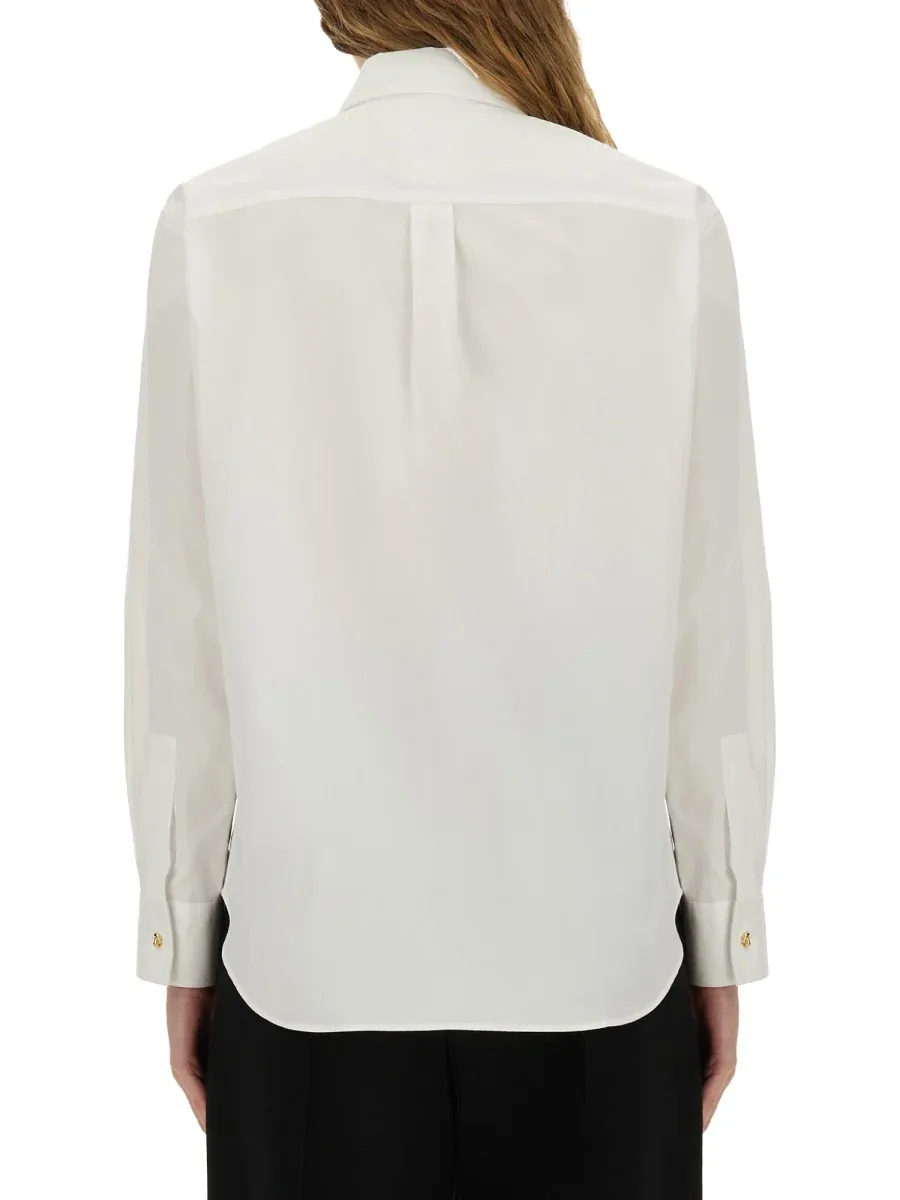 Cotton Poplin Shirt by Bottega Veneta