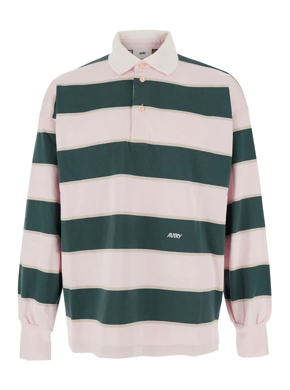 Striped Cotton Polo by Autry