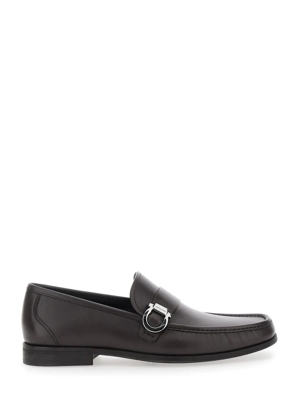 Gancini-Detail Leather Loafer by Ferragamo