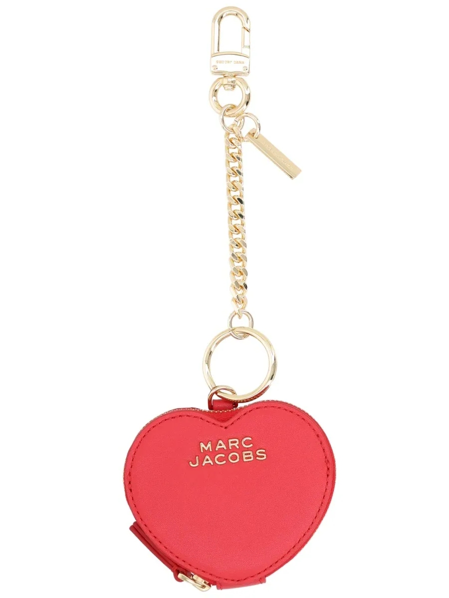 Heart-Shaped Leather Coin Purse by Marc Jacobs