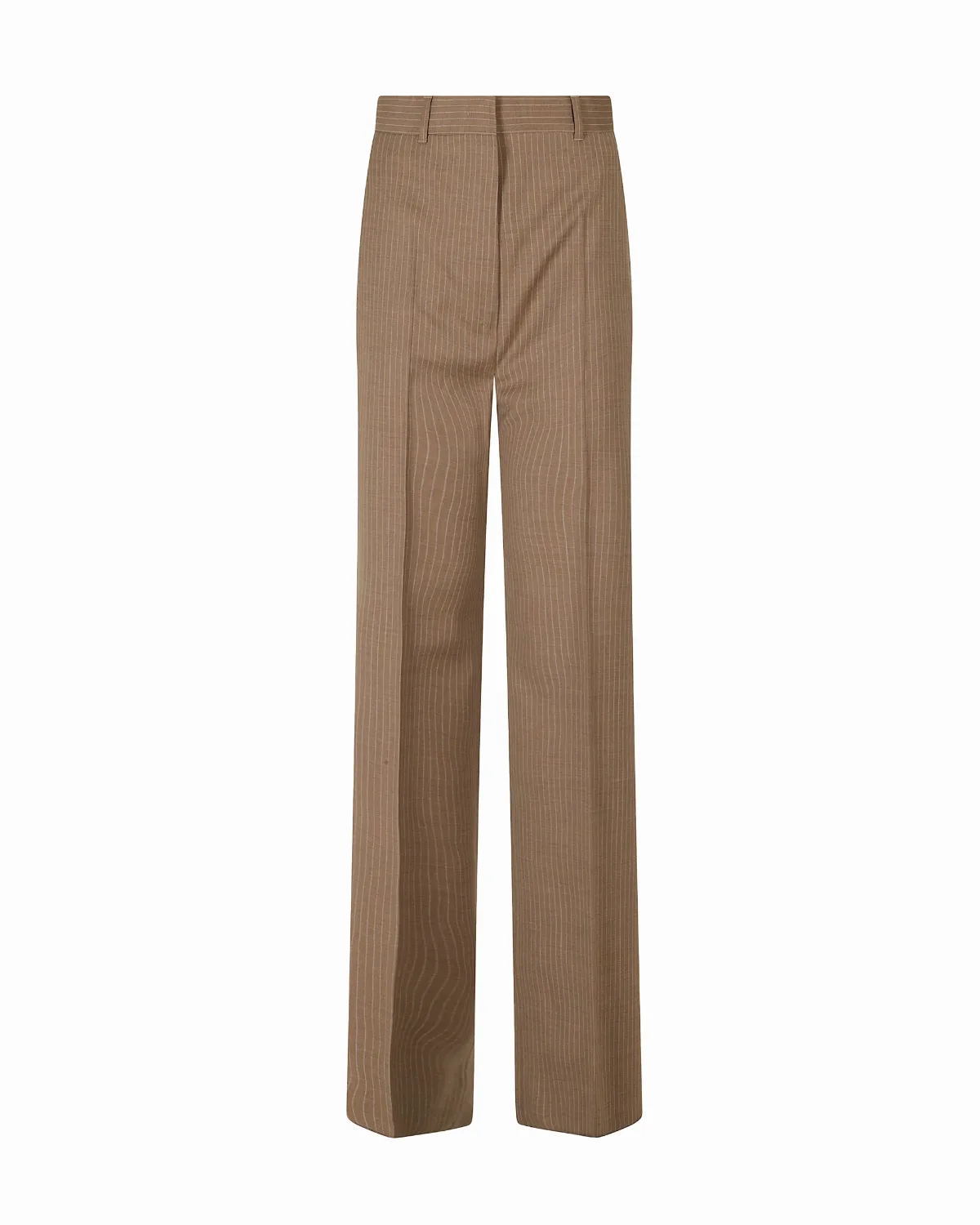 Pinstripe Virgin Wool Trousers by Max Mara