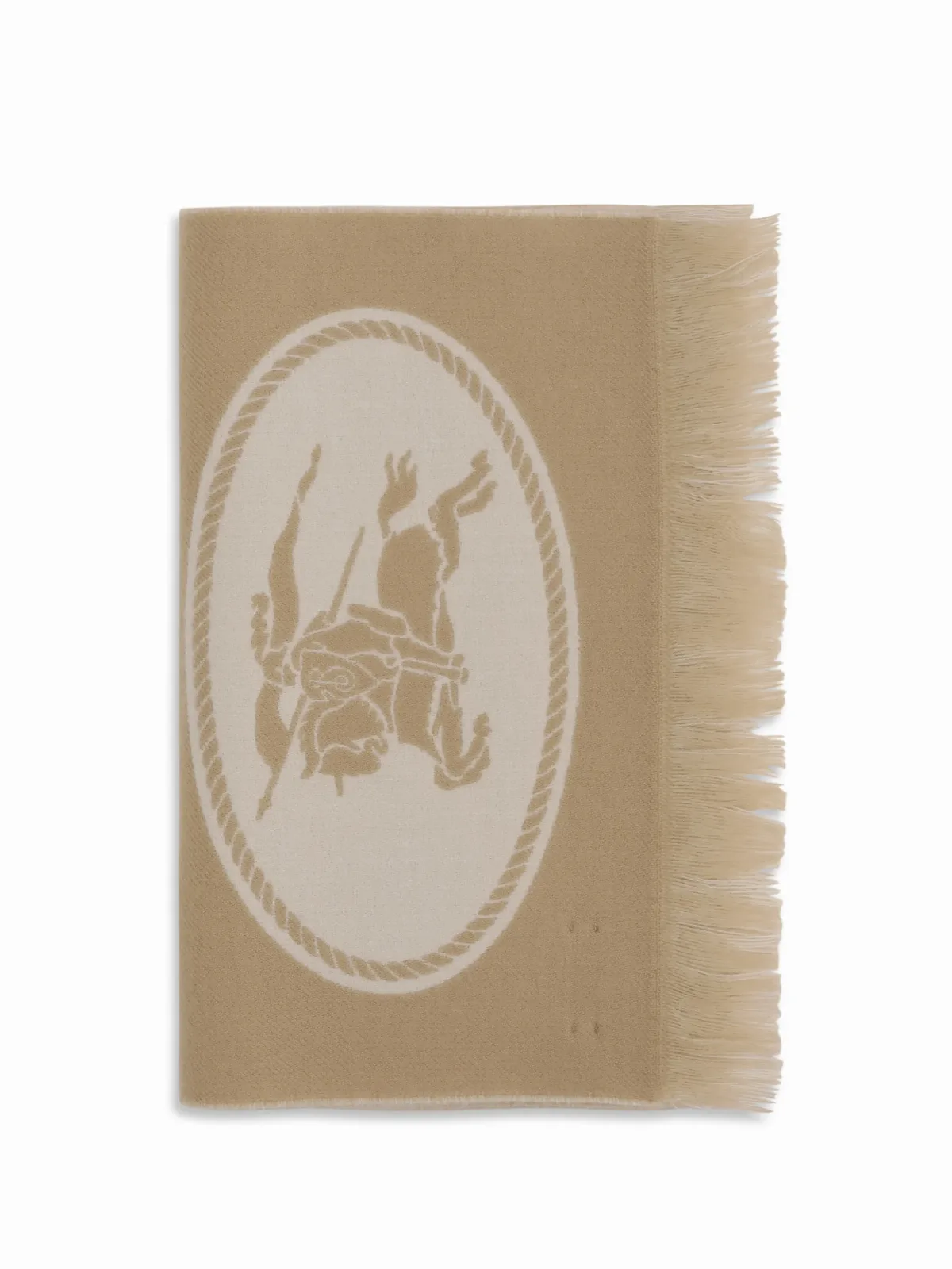 Merino Wool Scarf by Burberry