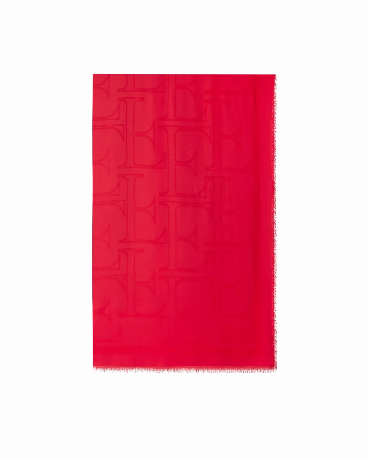Logo Jacquard Viscose-Modal Scarf by Elisabetta Franchi