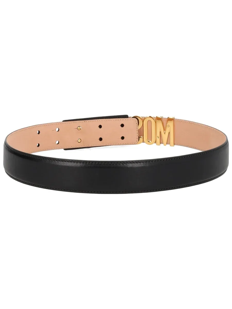 Logo Belt by Moschino