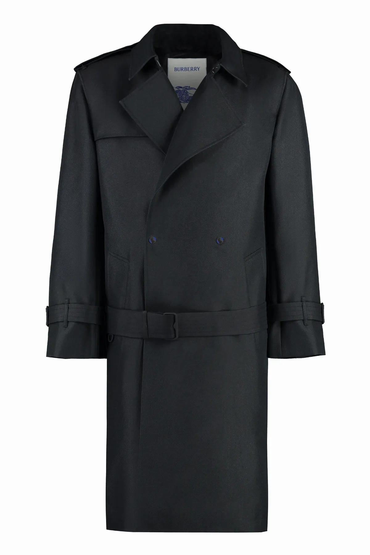 Belted Silk-Blend Trench Coat by Burberry