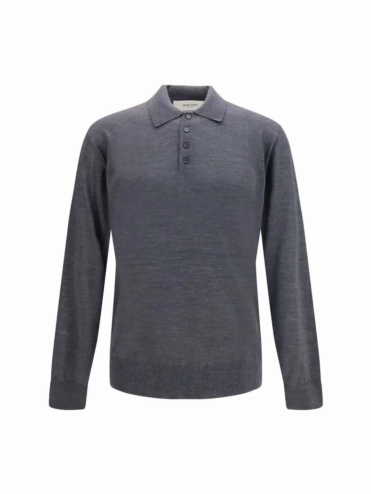 Virgin Wool Polo Shirt