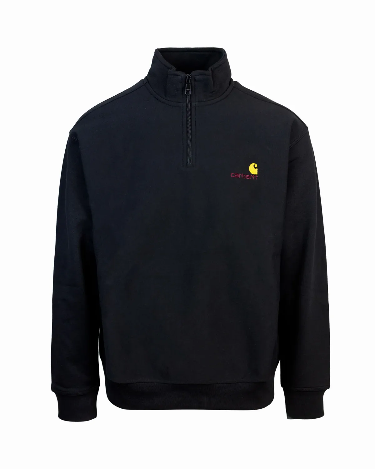 Half-Zip American Script Embroidered Sweatshirt by Carhartt WIP