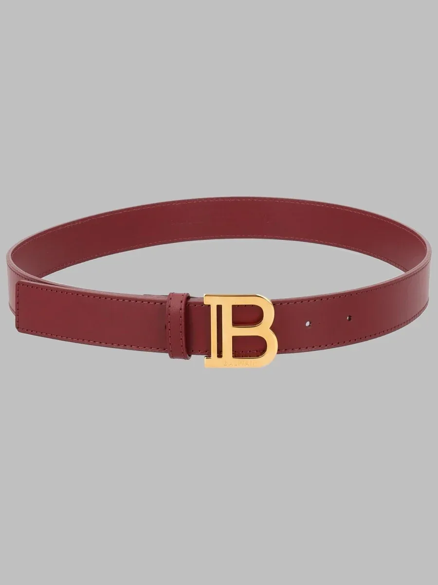 Leather Belt by Balmain