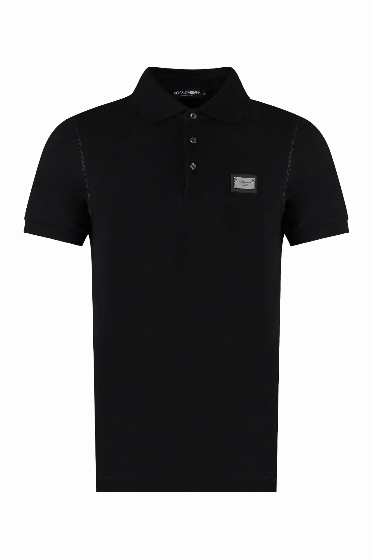 Cotton-Piqué Polo Shirt by Dolce & Gabbana