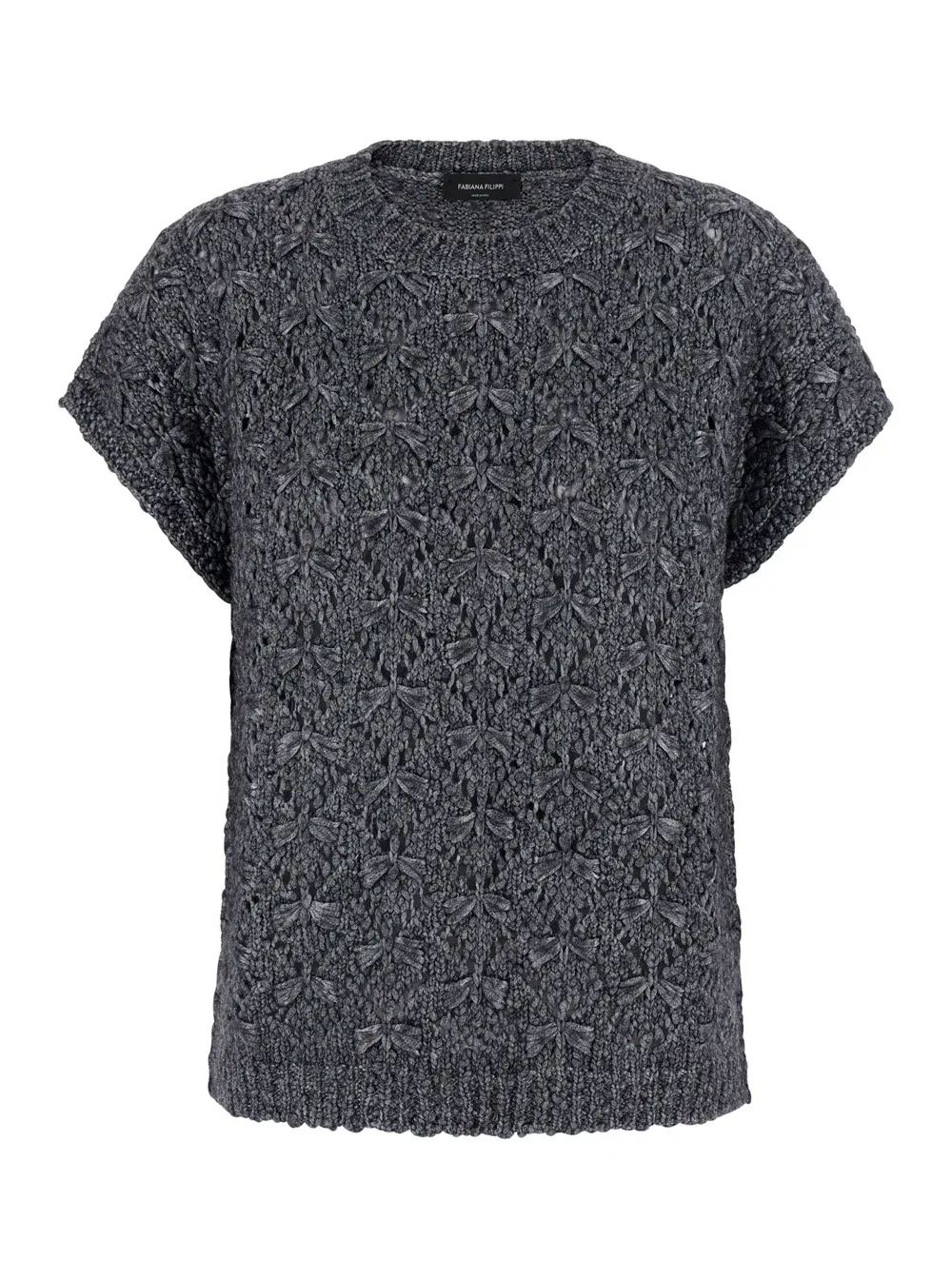 Cable-Knit Merino-Alpaca Sweater by Fabiana Filippi