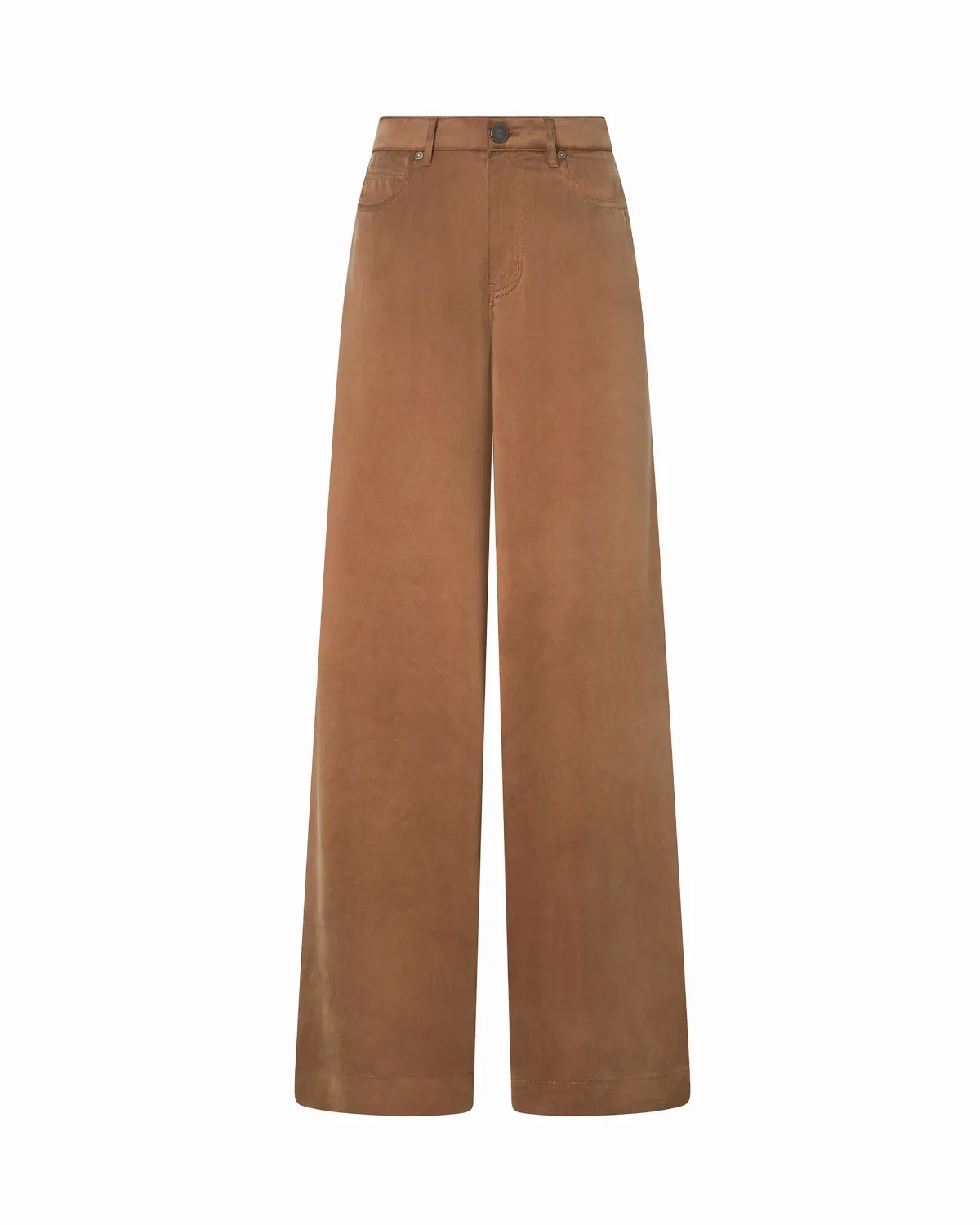 Cupro-Viscose Palazzo Trousers by pinko