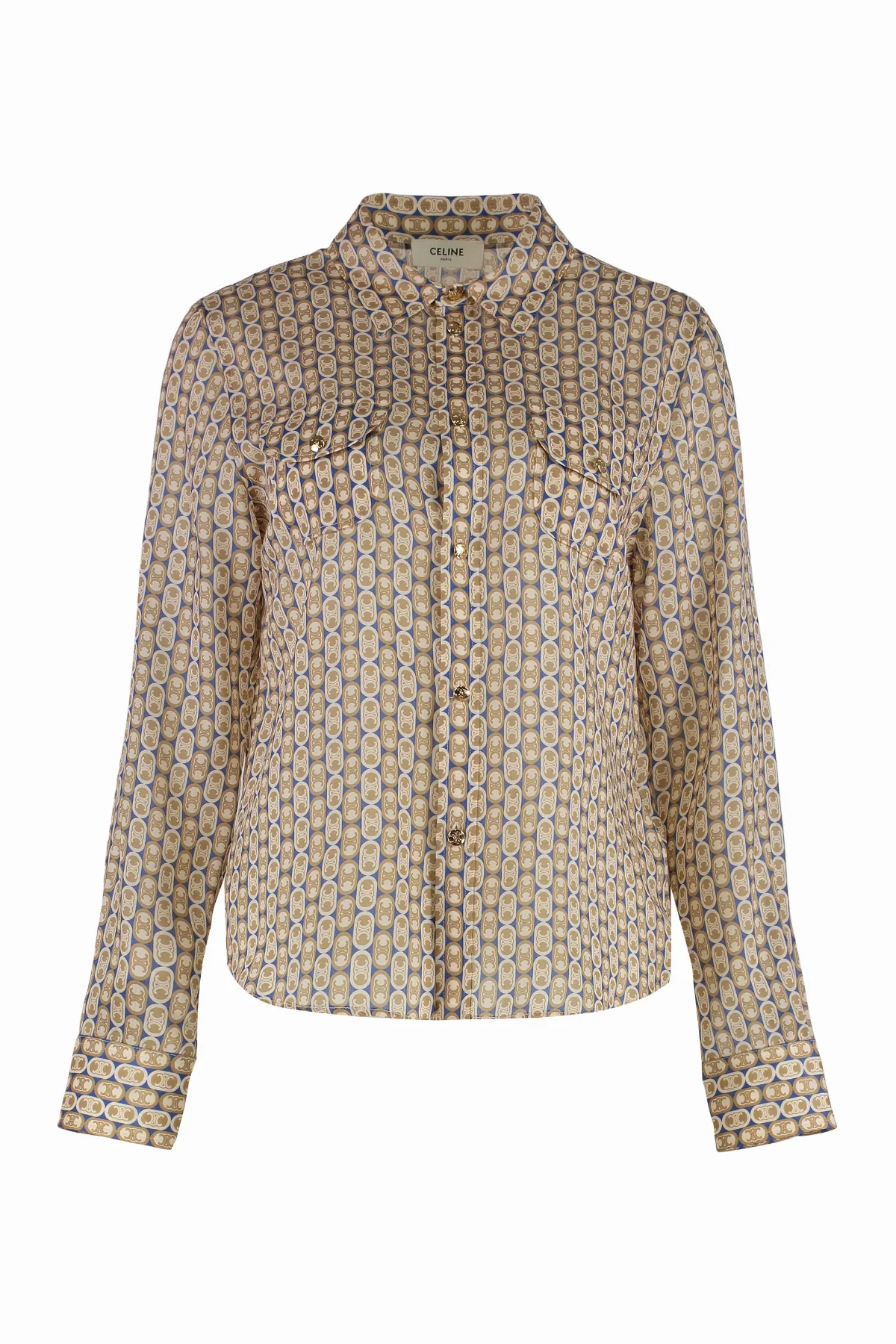Wool and Silk Gauze Shirt
