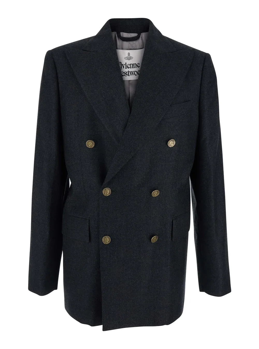 Double-Breasted Virgin Wool Blazer by Vivienne Westwood