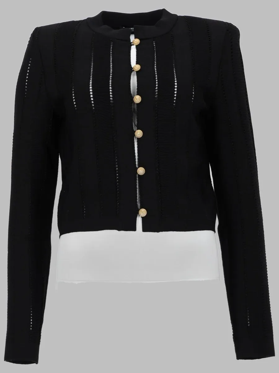 Viscose Knit Cardigan
