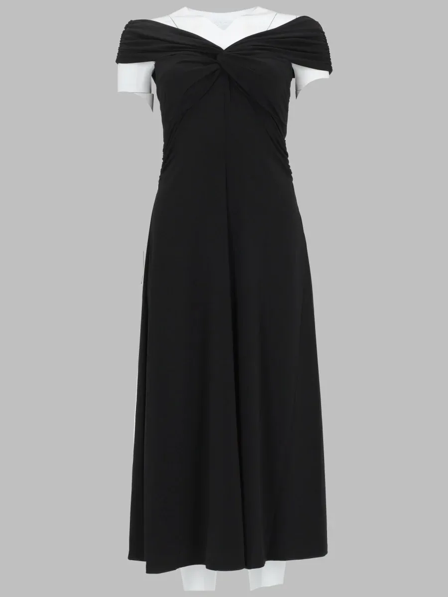 Knotted Draped Dress by MICHAEL Michael Kors