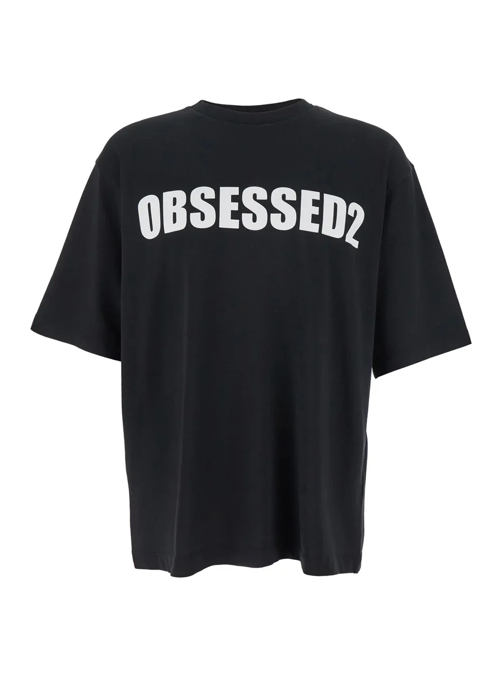 Logo-Print Cotton T-Shirt by Dsquared2