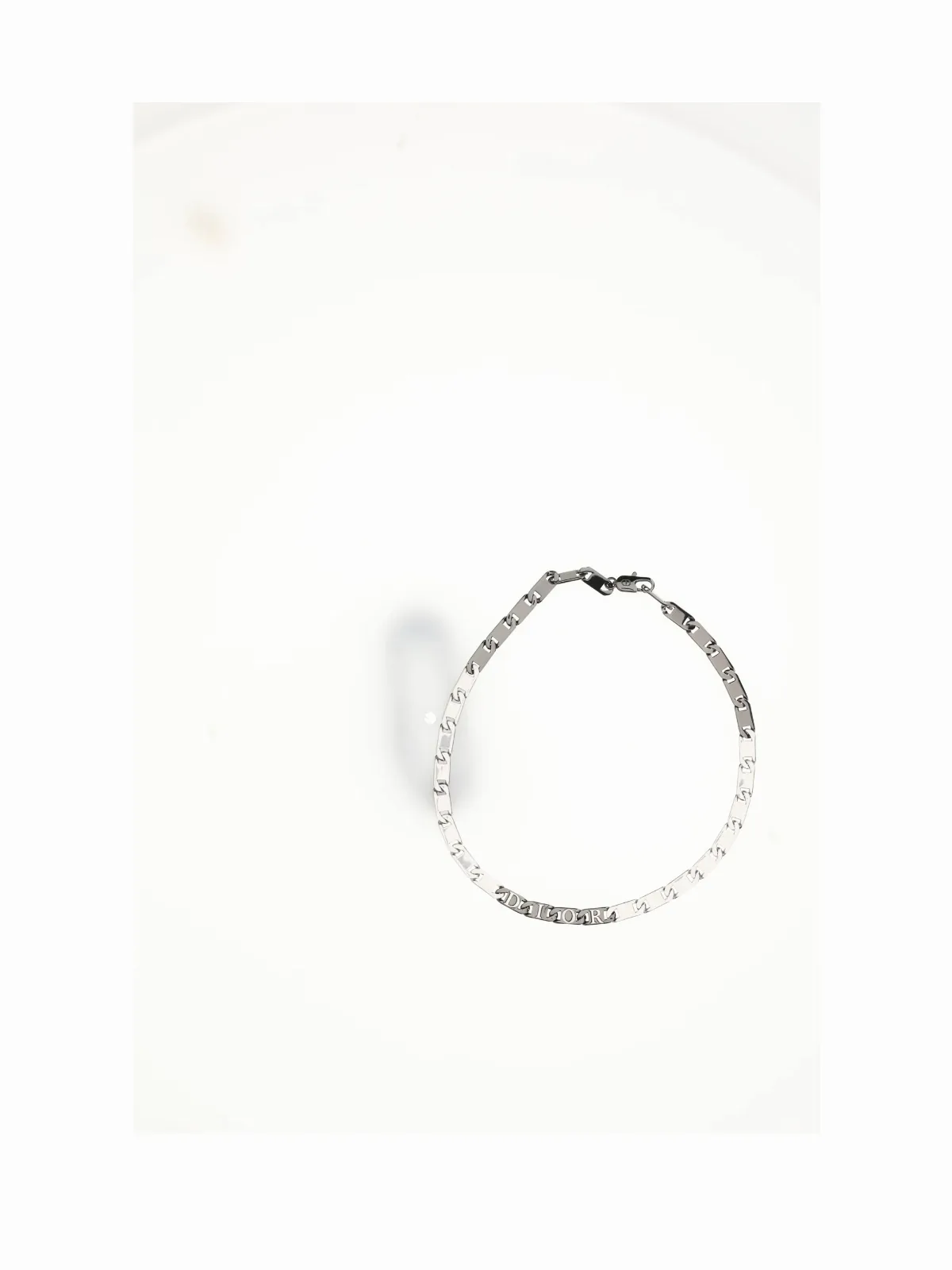 Palladium Brass Necklace by Dior
