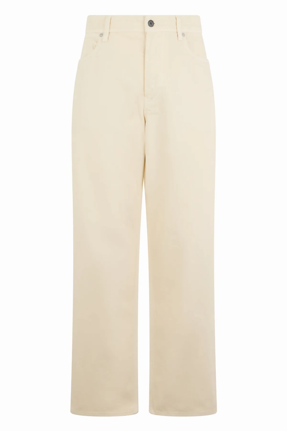 Wide-Leg Cotton Trousers by Stone Island