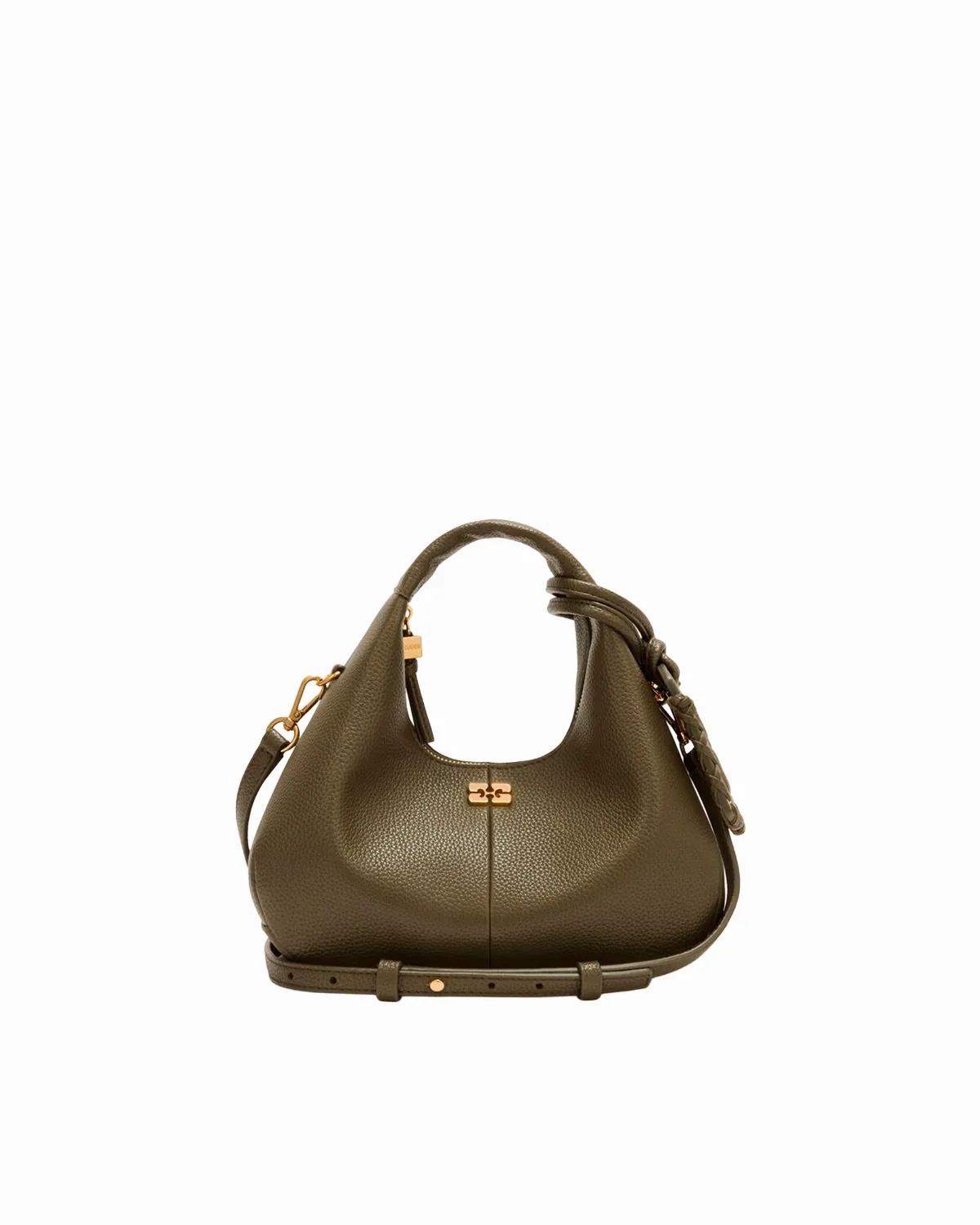 Eco-Leather Hobo Bag by Ganni