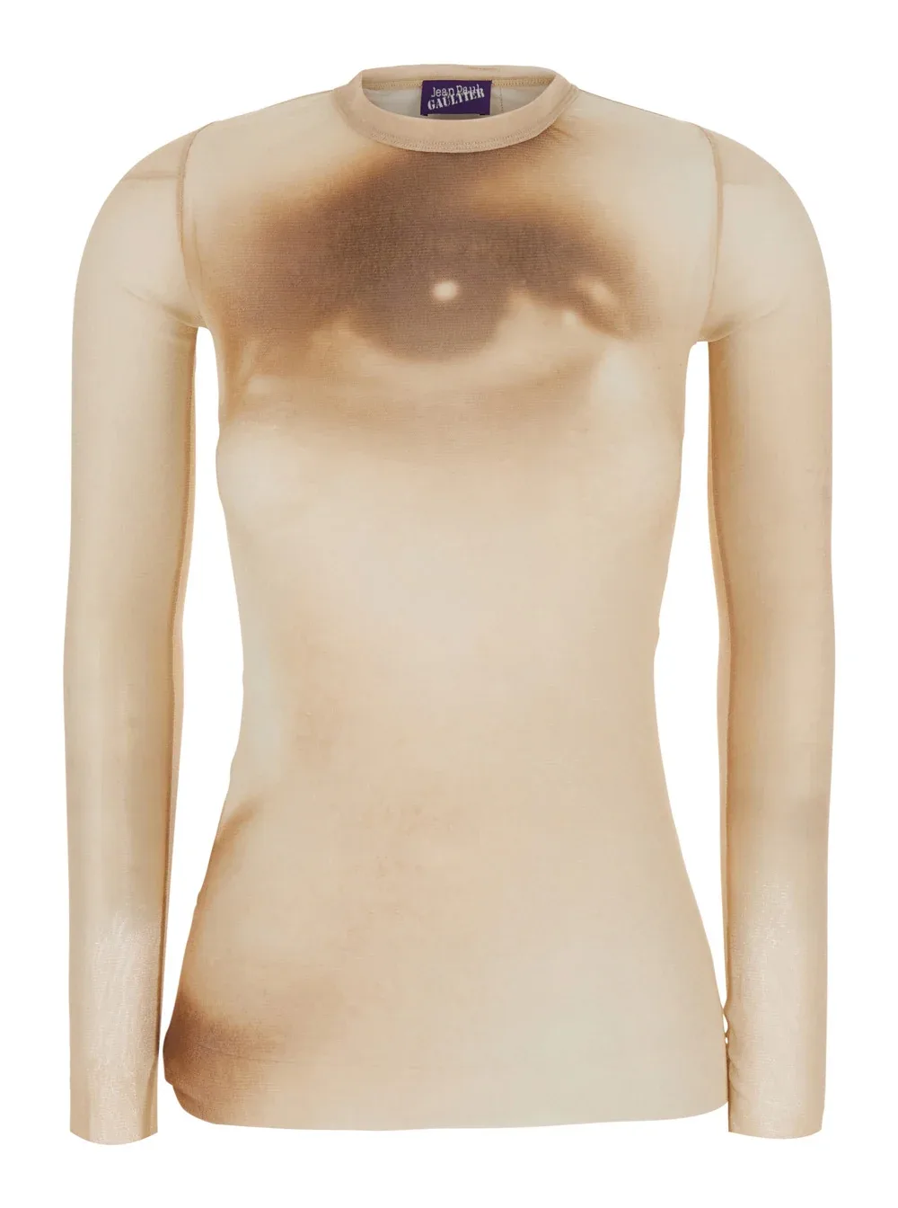 Face Print Tech Fabric T-Shirt by Jean Paul Gaultier