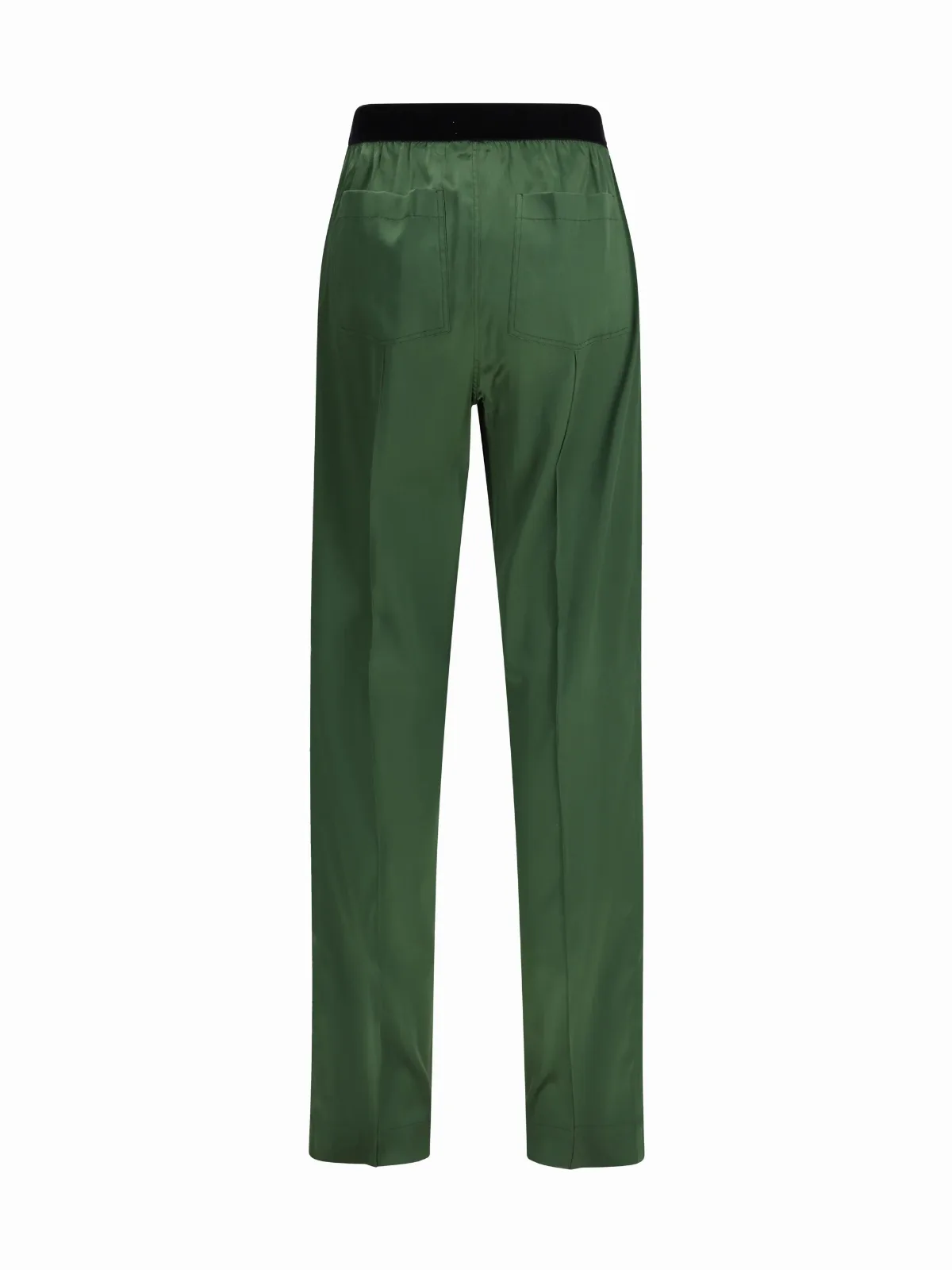 Stretch Silk Satin Trousers by Tom Ford