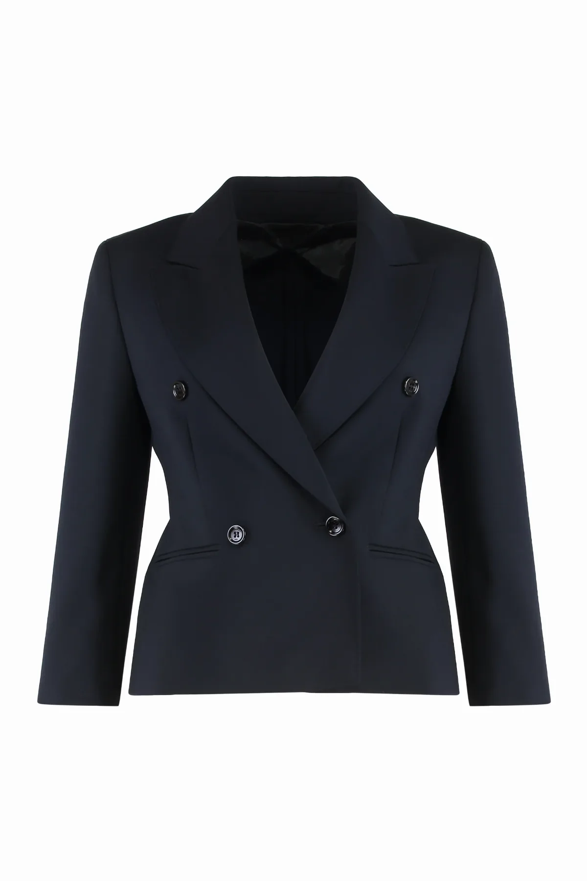 Double-Breasted Wool Blazer by Max Mara