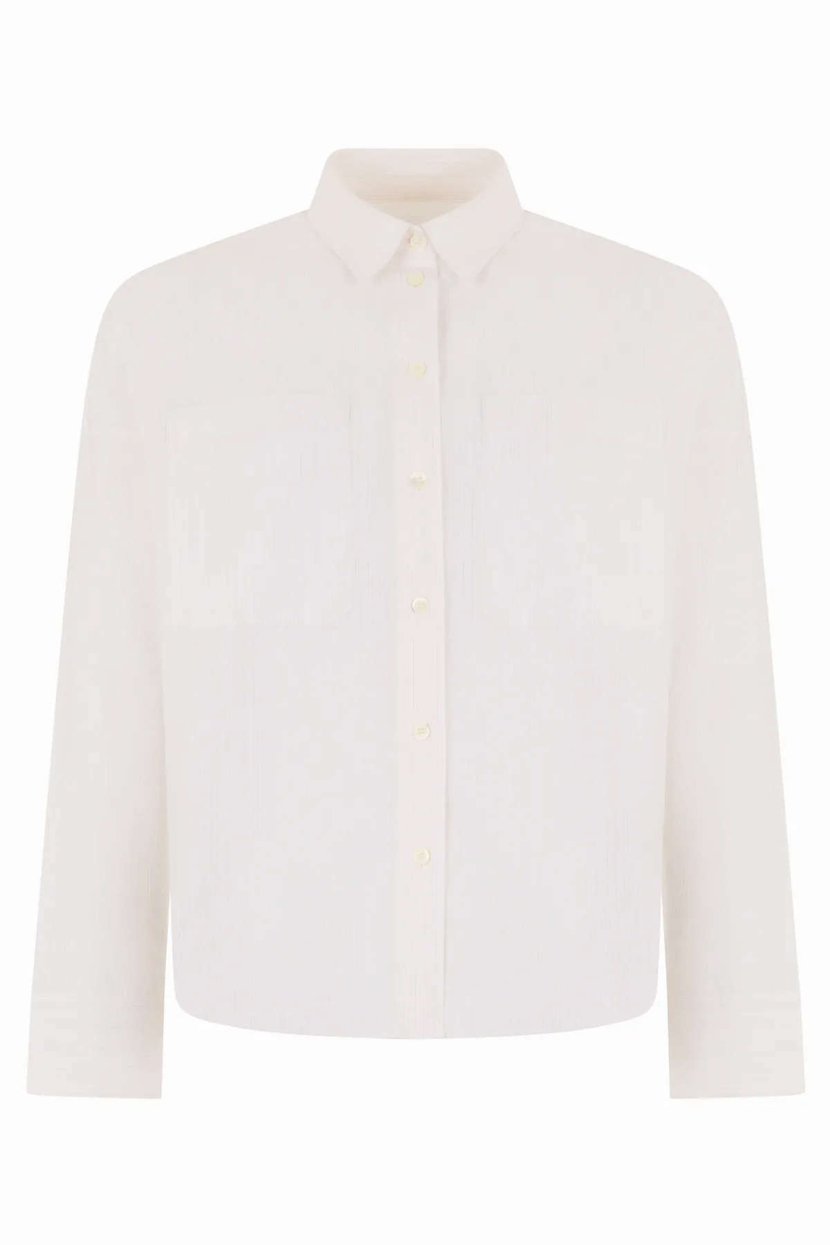 Striped Cotton Shirt by Maison Kitsuné