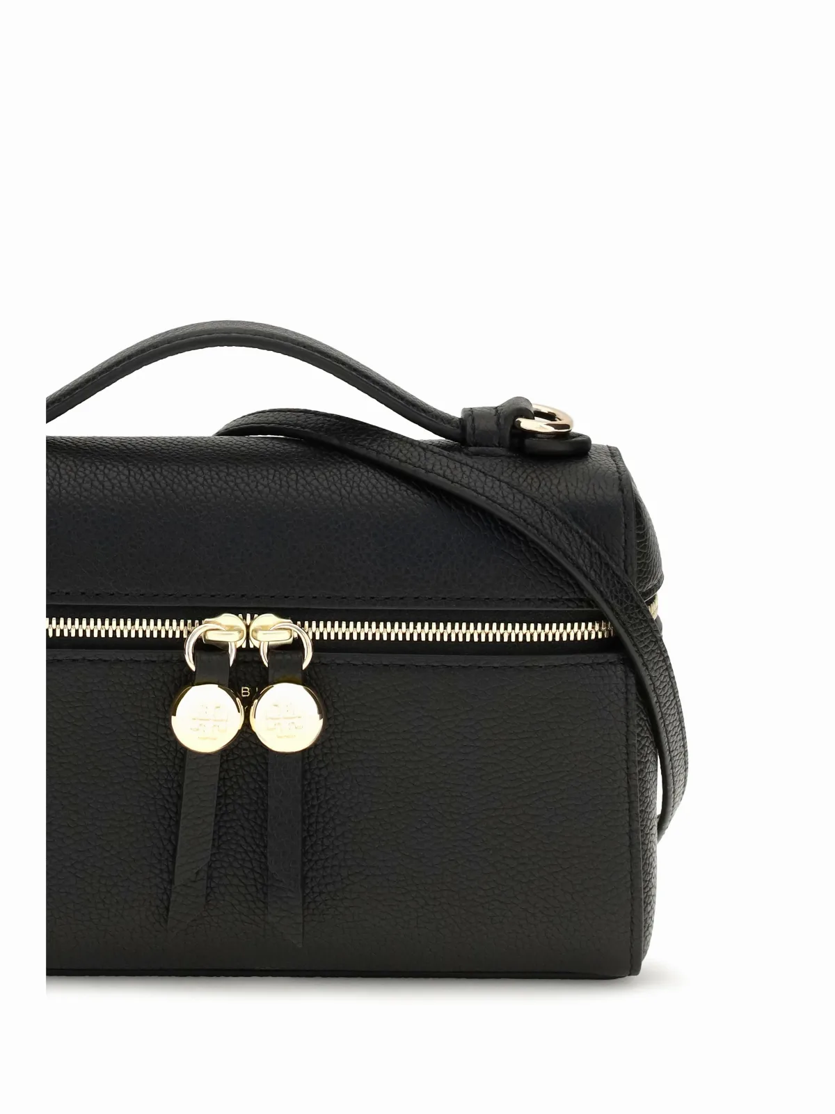 Pebbled Calf Leather Top Handle Bag by TORY BURCH