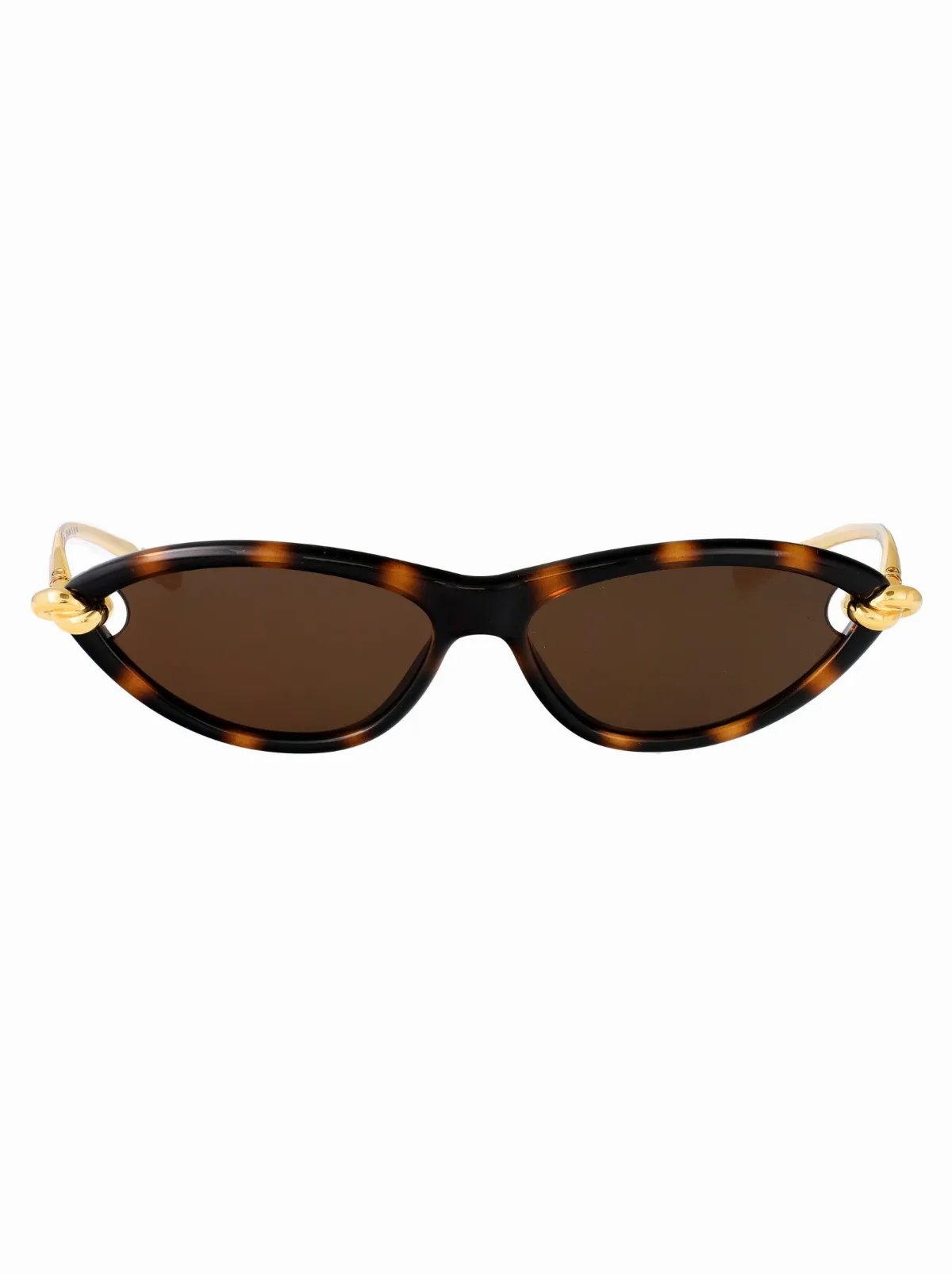 BV1390S Cat-Eye Tortoiseshell Sunglasses by Bottega Veneta