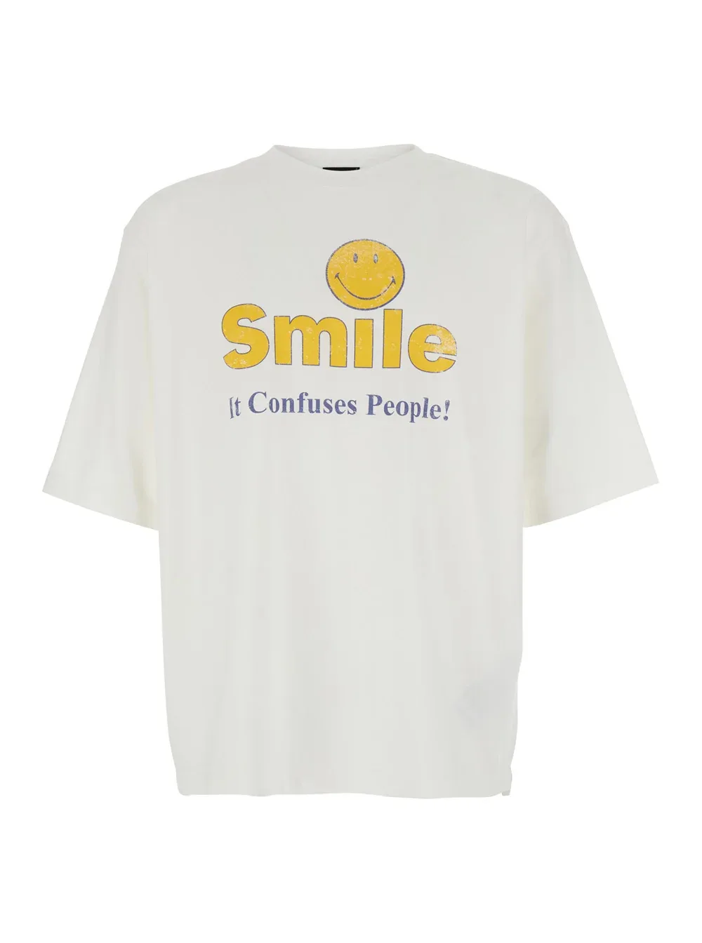 Smiley Face Graphic T-Shirt by Dsquared2
