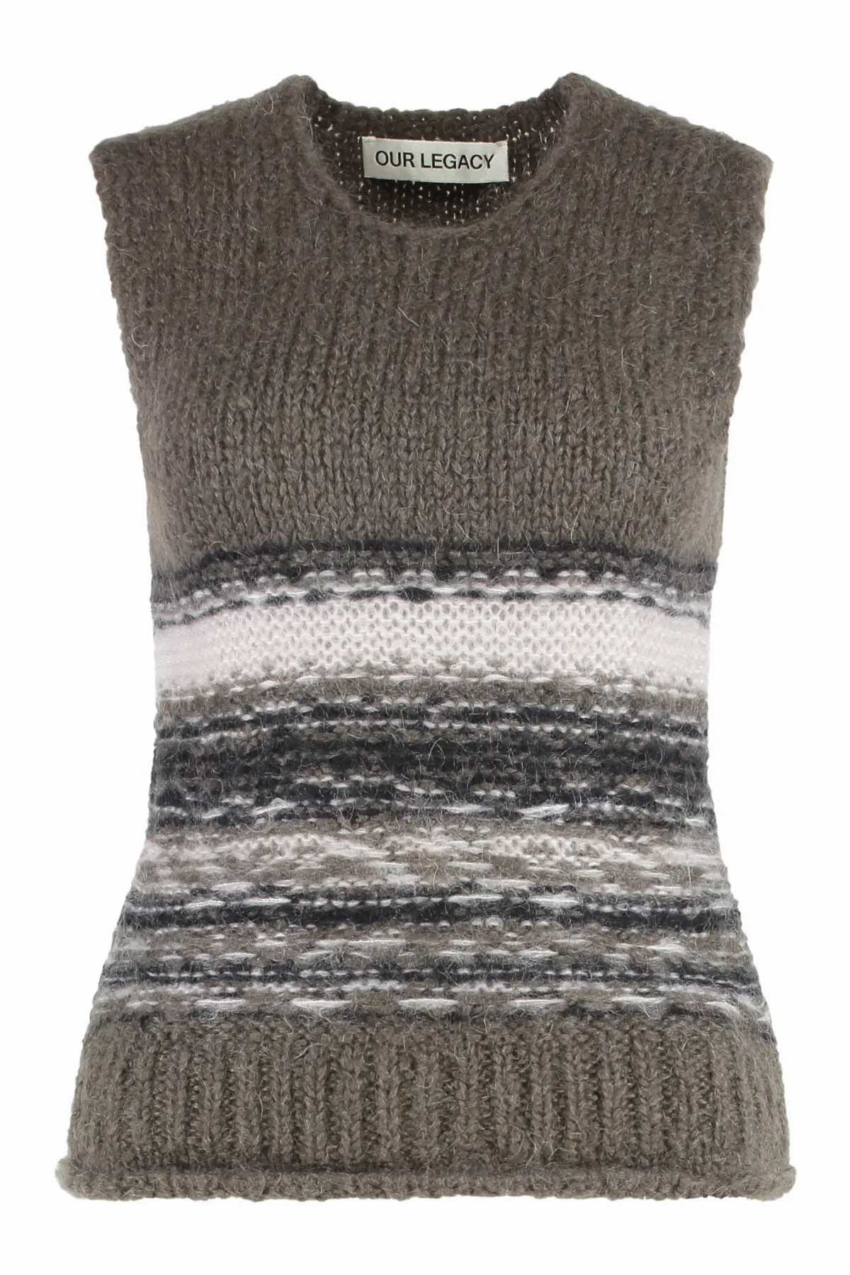 Fairisle-Knit Mohair Vest by Our Legacy