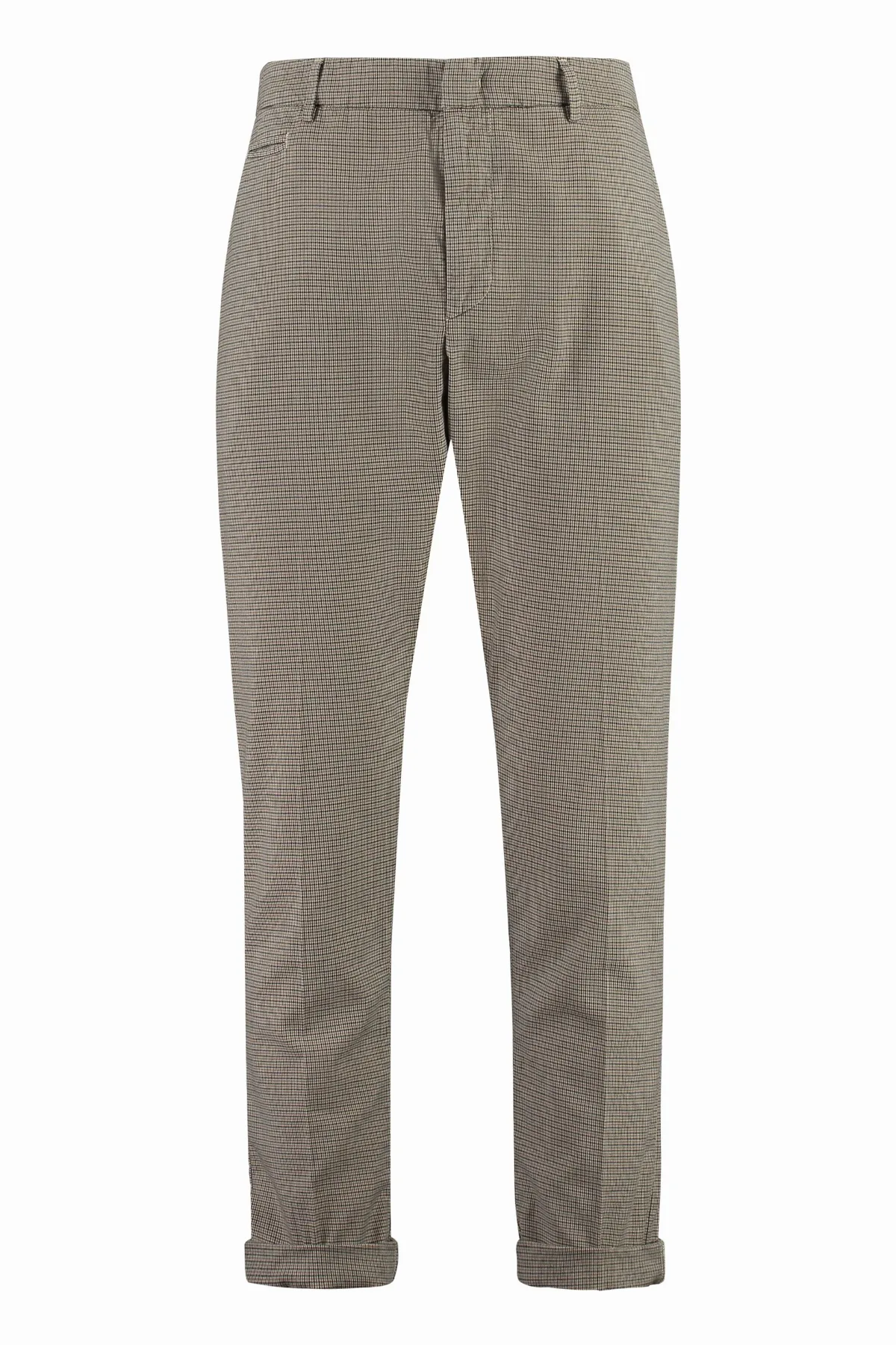 Prince-of-Wales Check Chinos by Dondup
