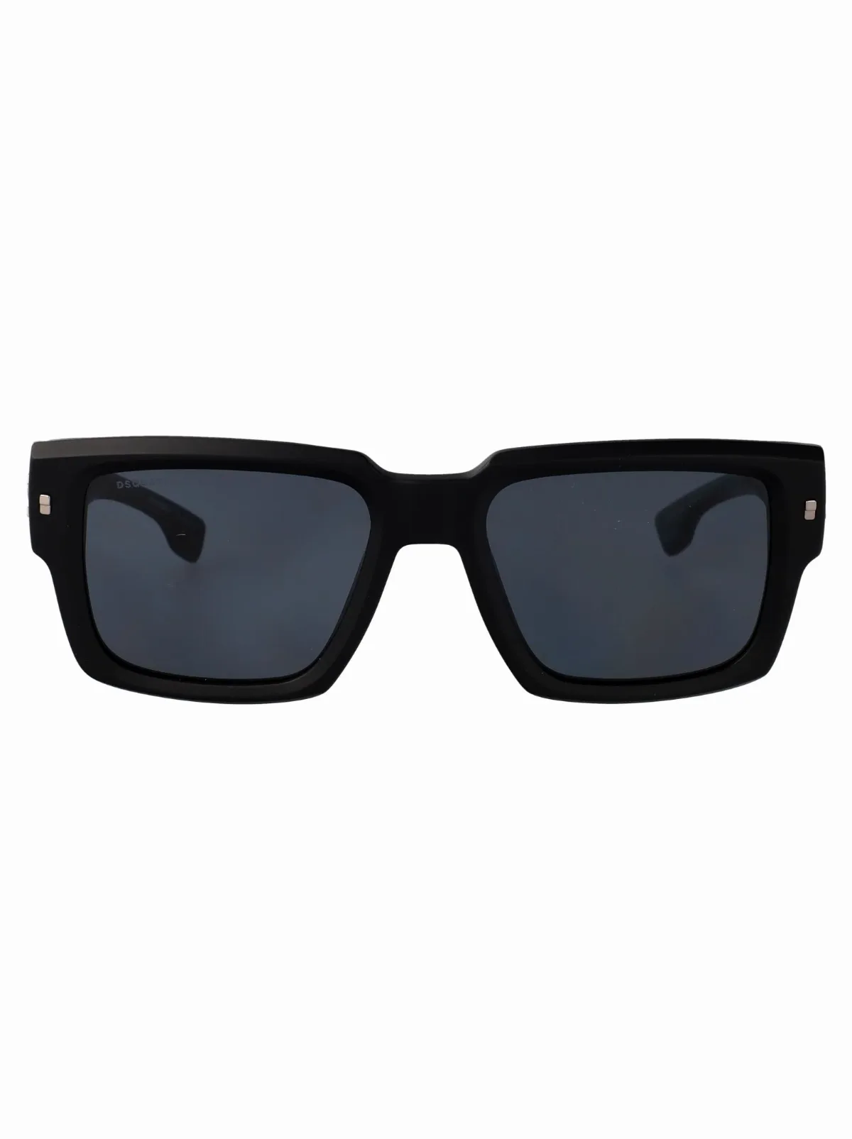 Matte Black Acetate Sunglasses by Dsquared2