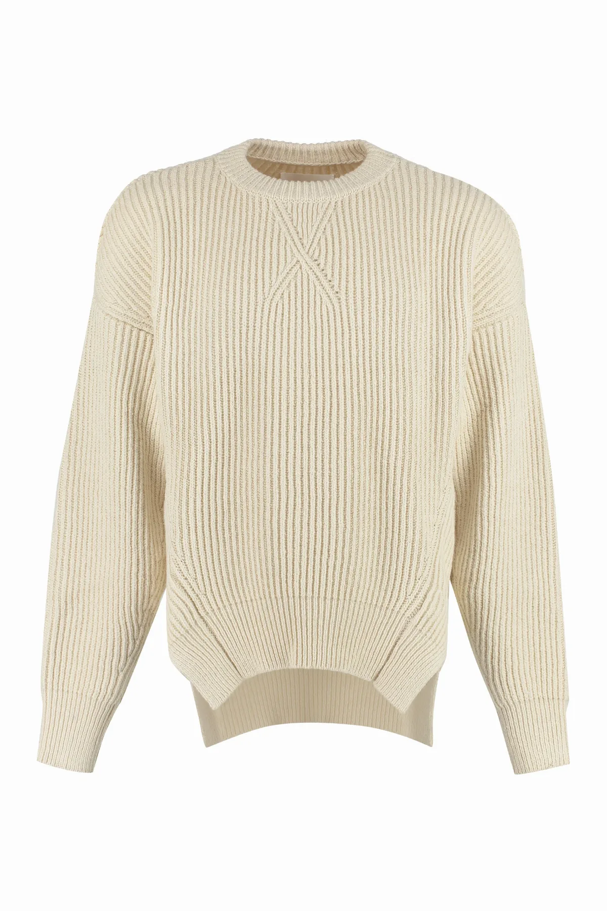 Ribbed Wool-Blend Sweater by Jil Sander