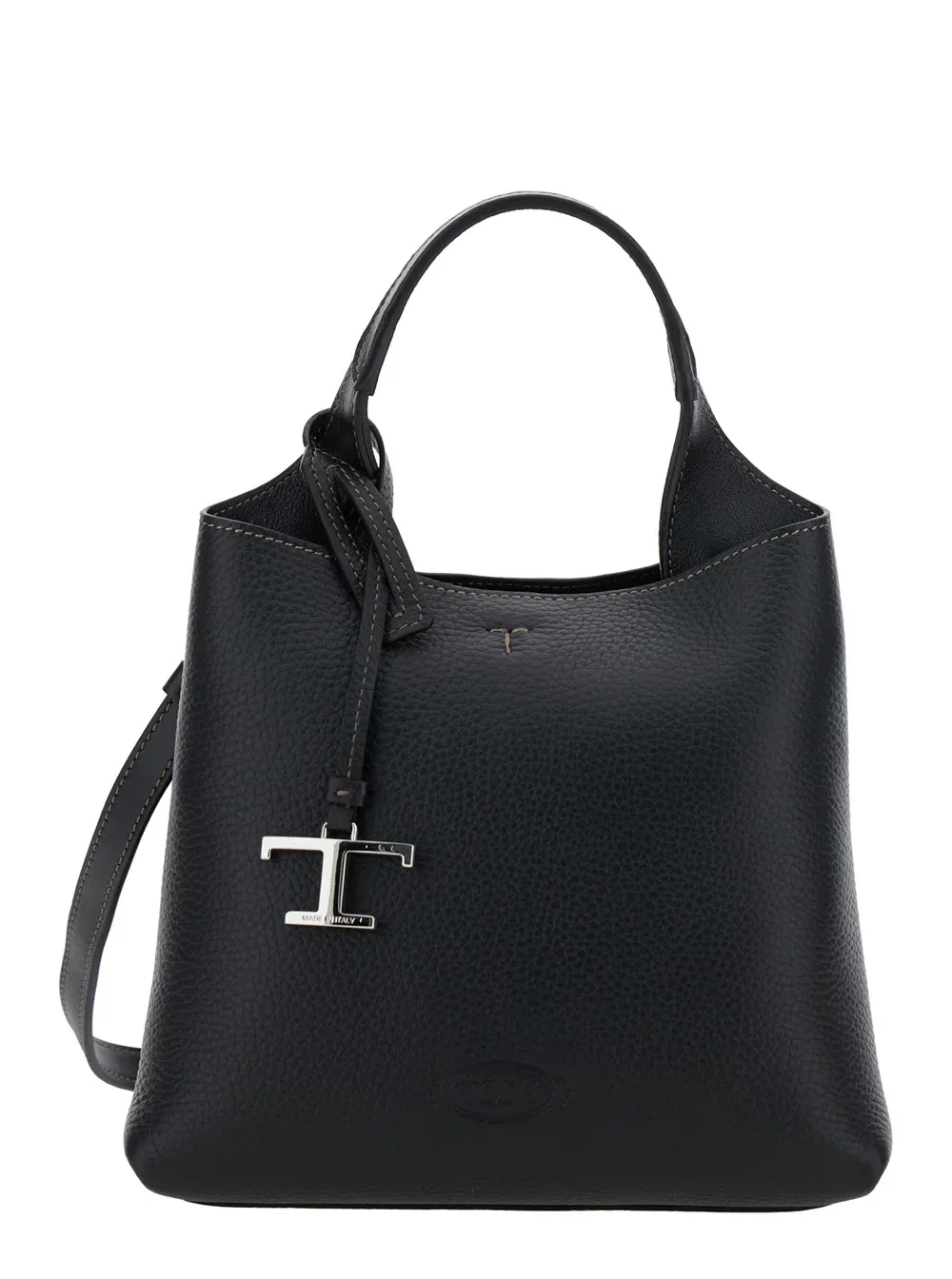 Pebbled Leather Top Handle Bag by TOD'S