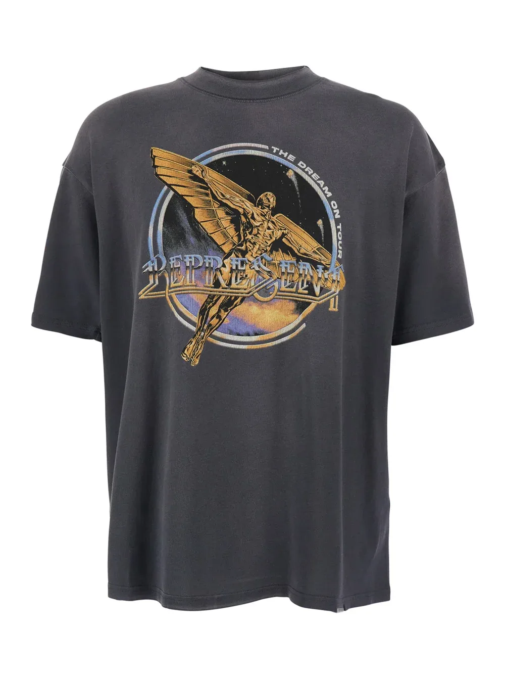 Graphic-Print Cotton T-Shirt by Represent