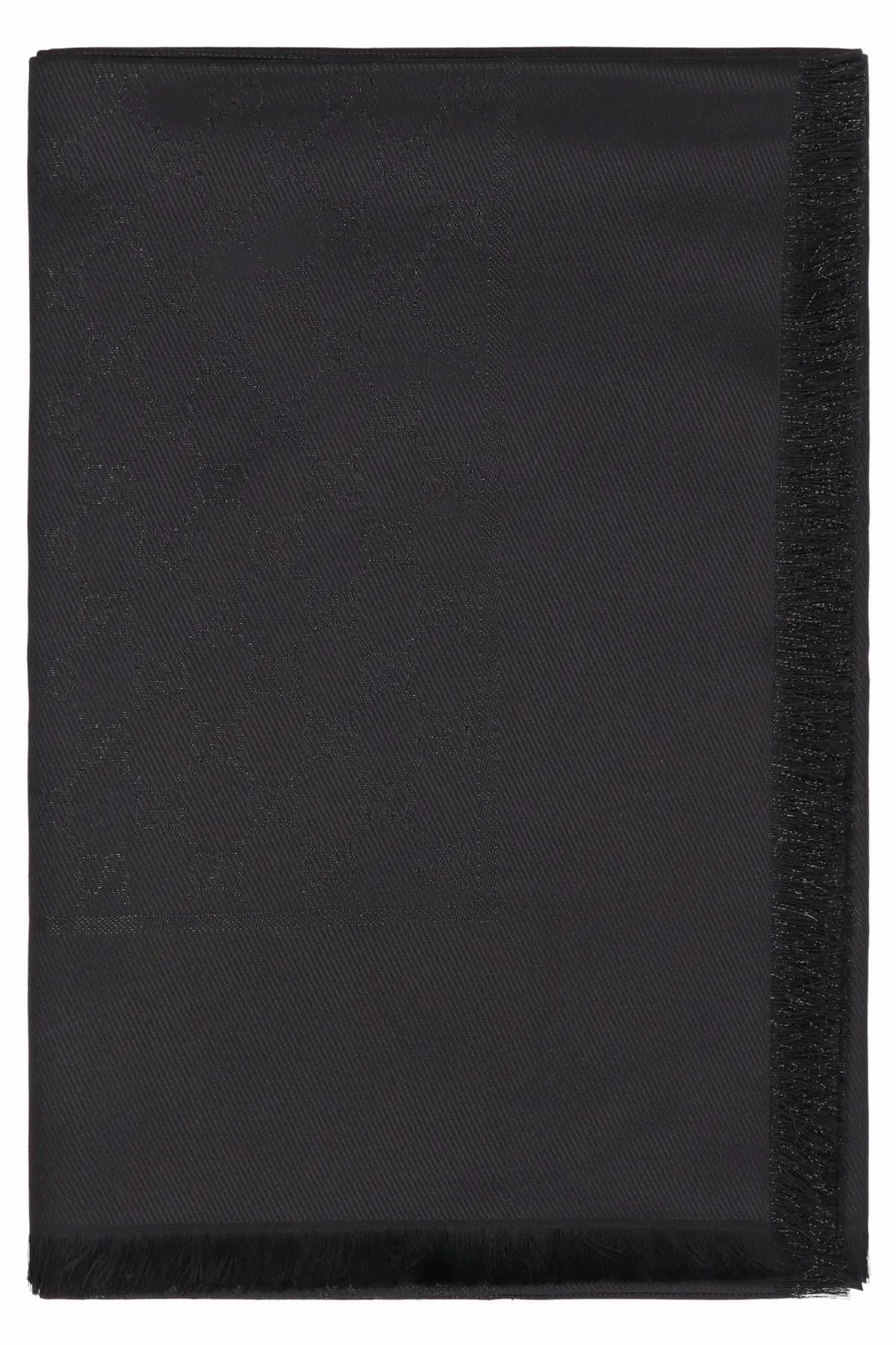 GG Lamé Wool and Silk Shawl by Gucci