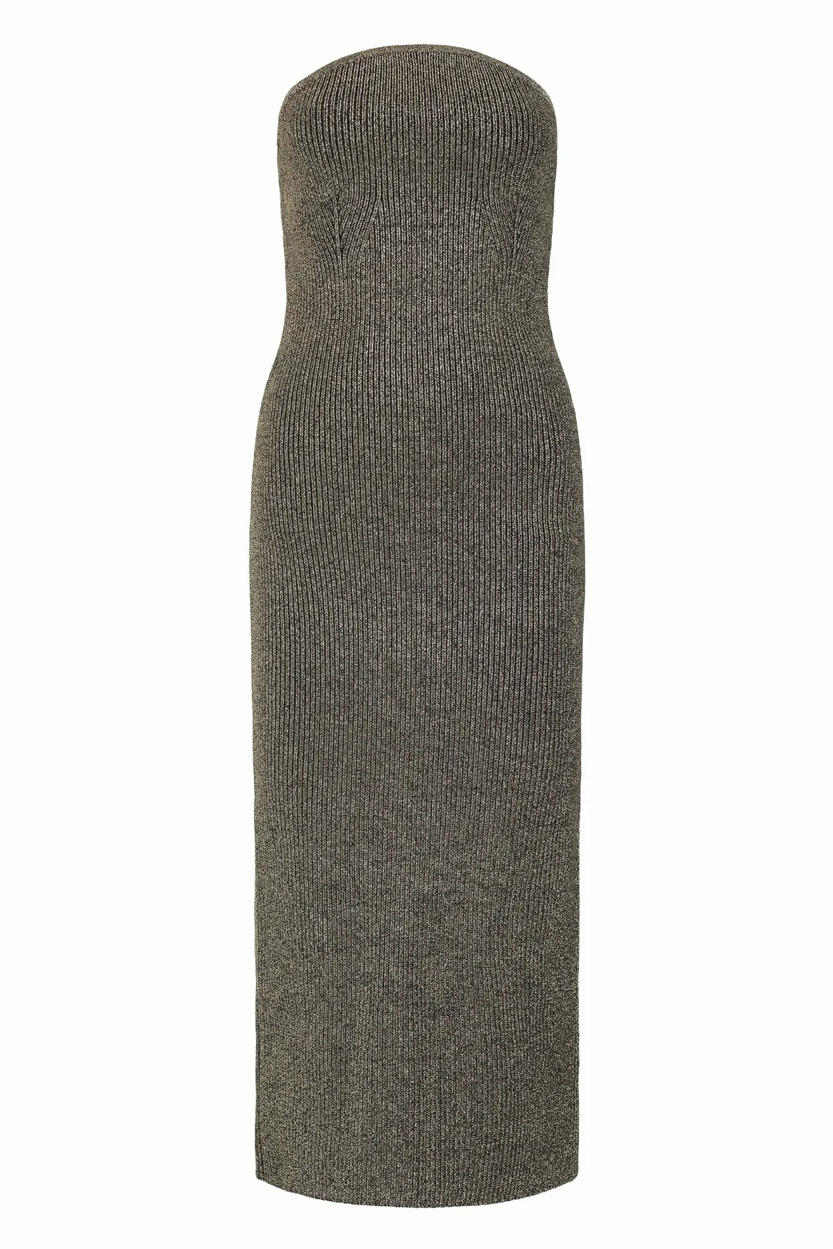 Lurex-Blend Fitted Dress by Khaite