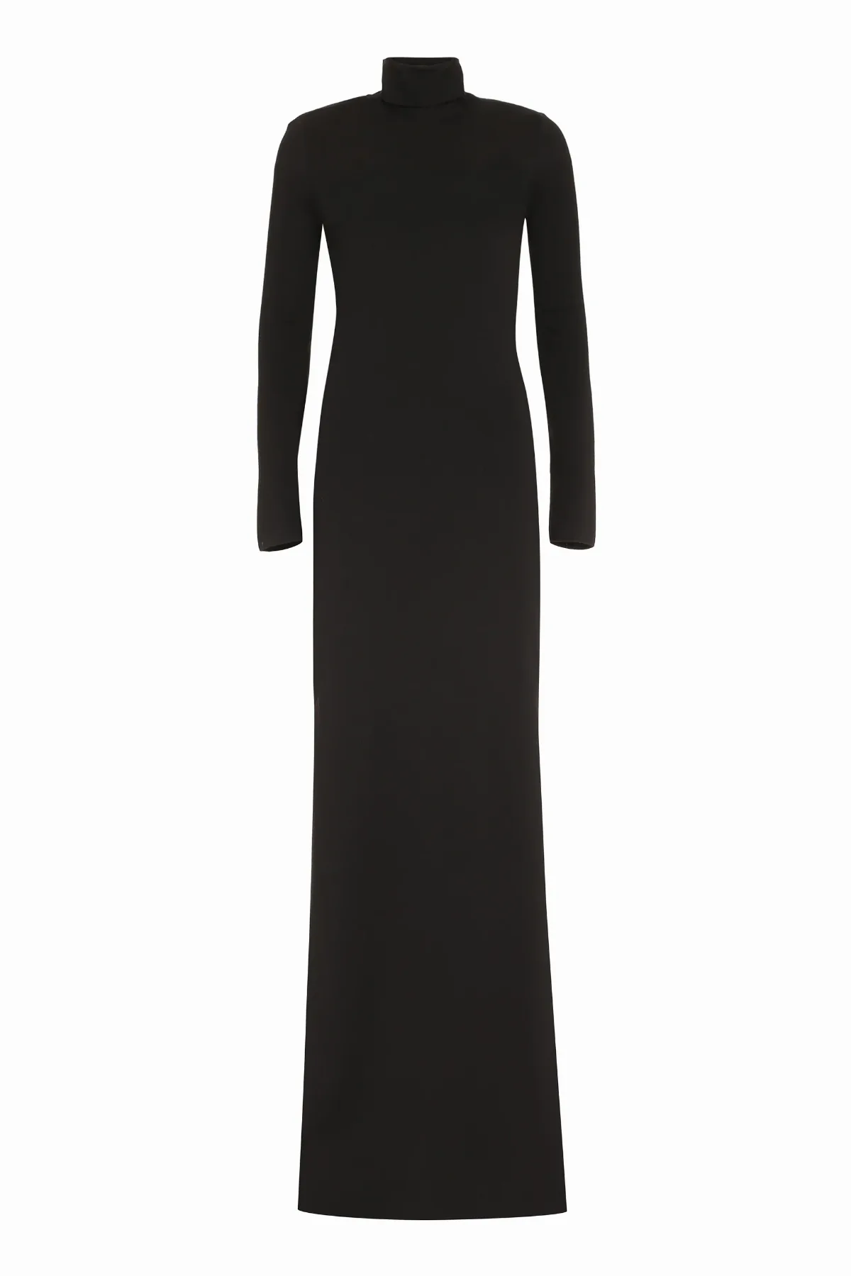 Stand-Up Collar Wool Dress by Saint Laurent