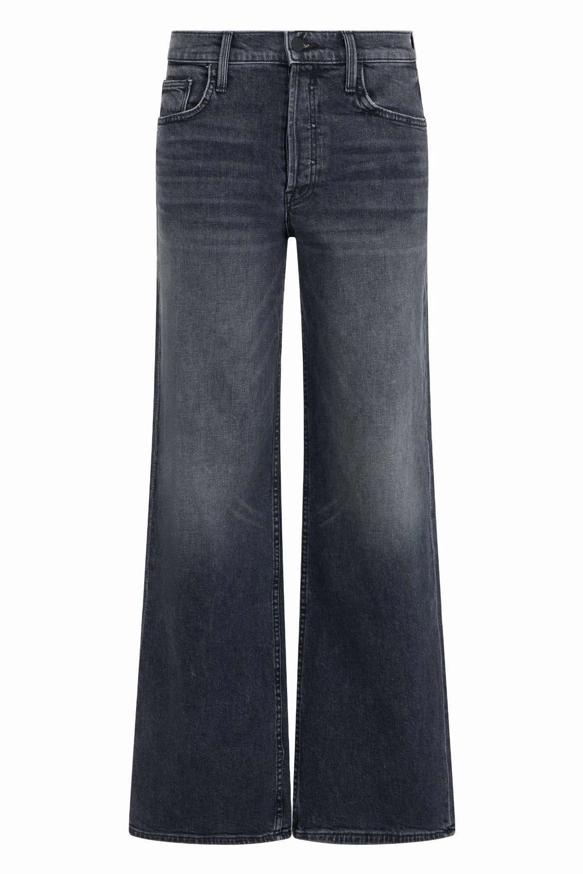 Wide-Leg Denim Jeans