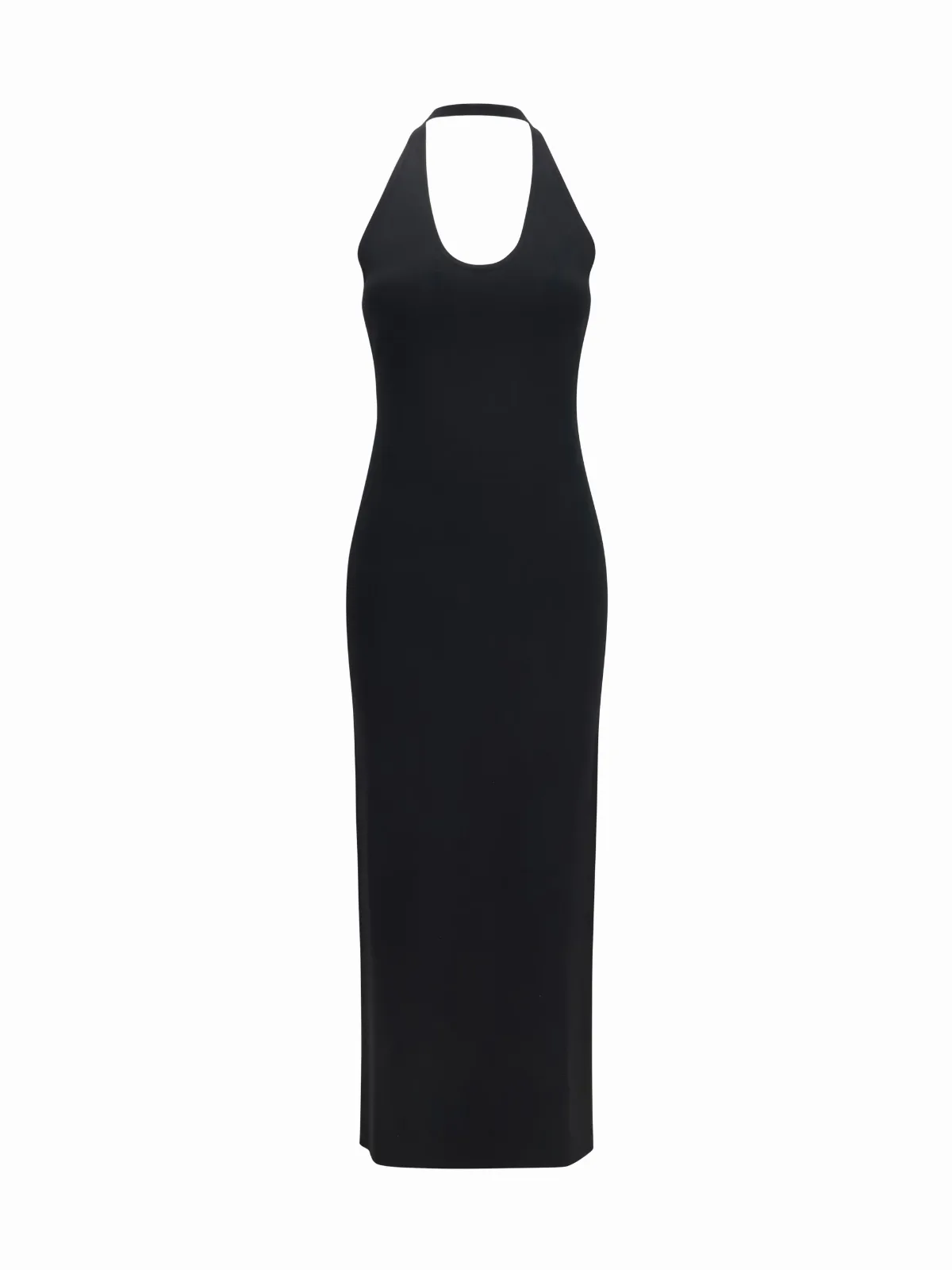 Halter-Neck Knit Dress by Toteme