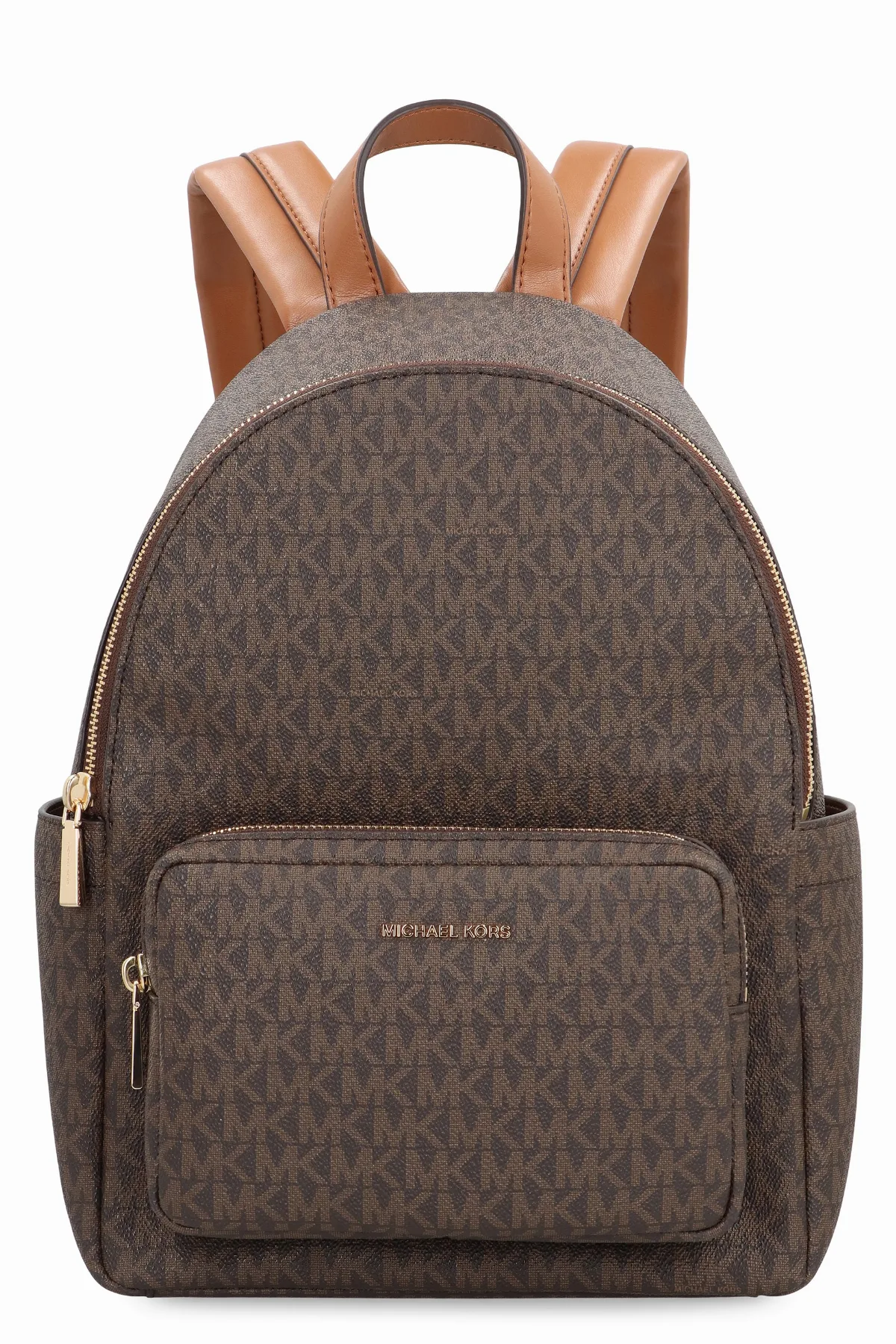 Logo-Monogram PVC Backpack by MICHAEL Michael Kors